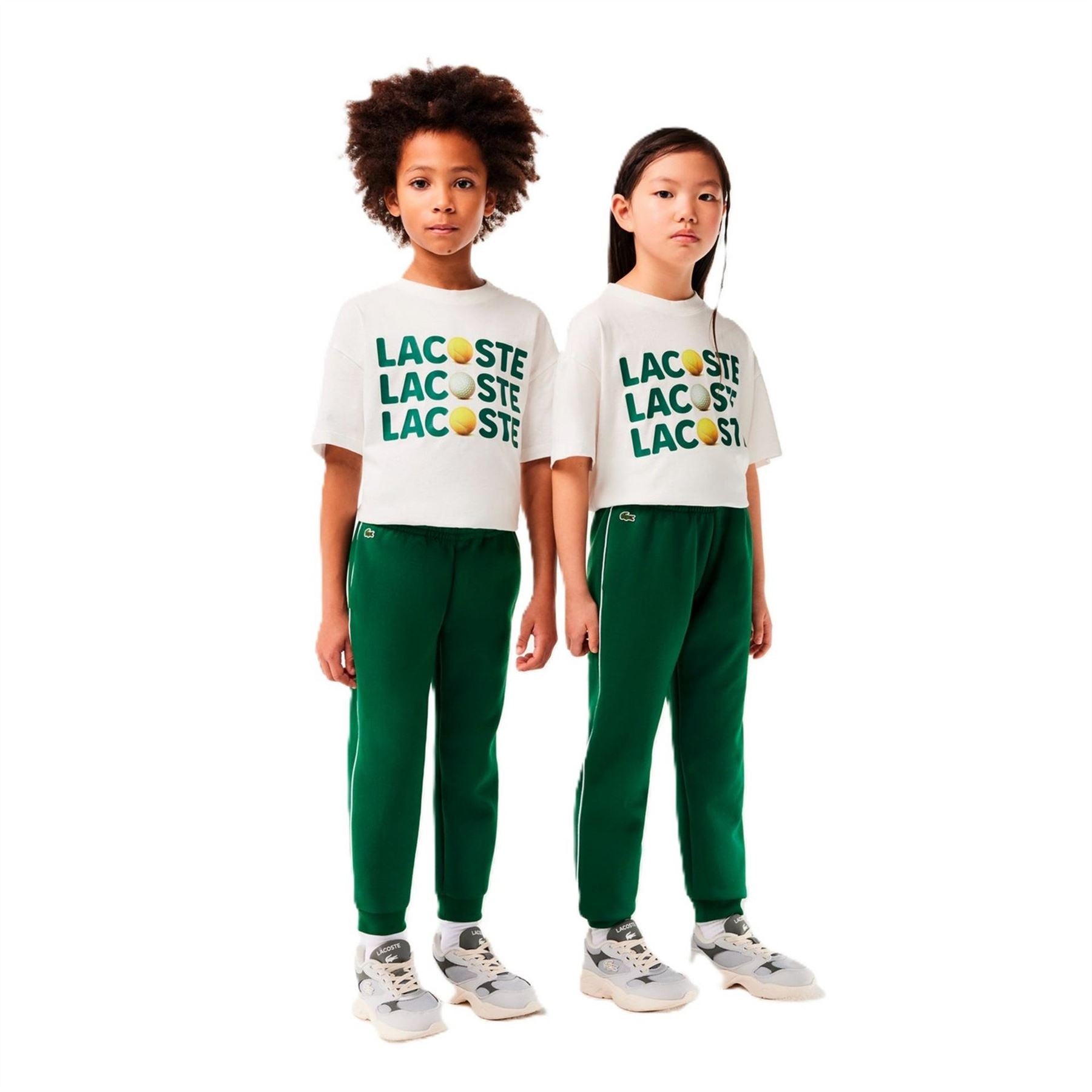 Lacoste Ribbed Cuff Straight Leg Joggers
