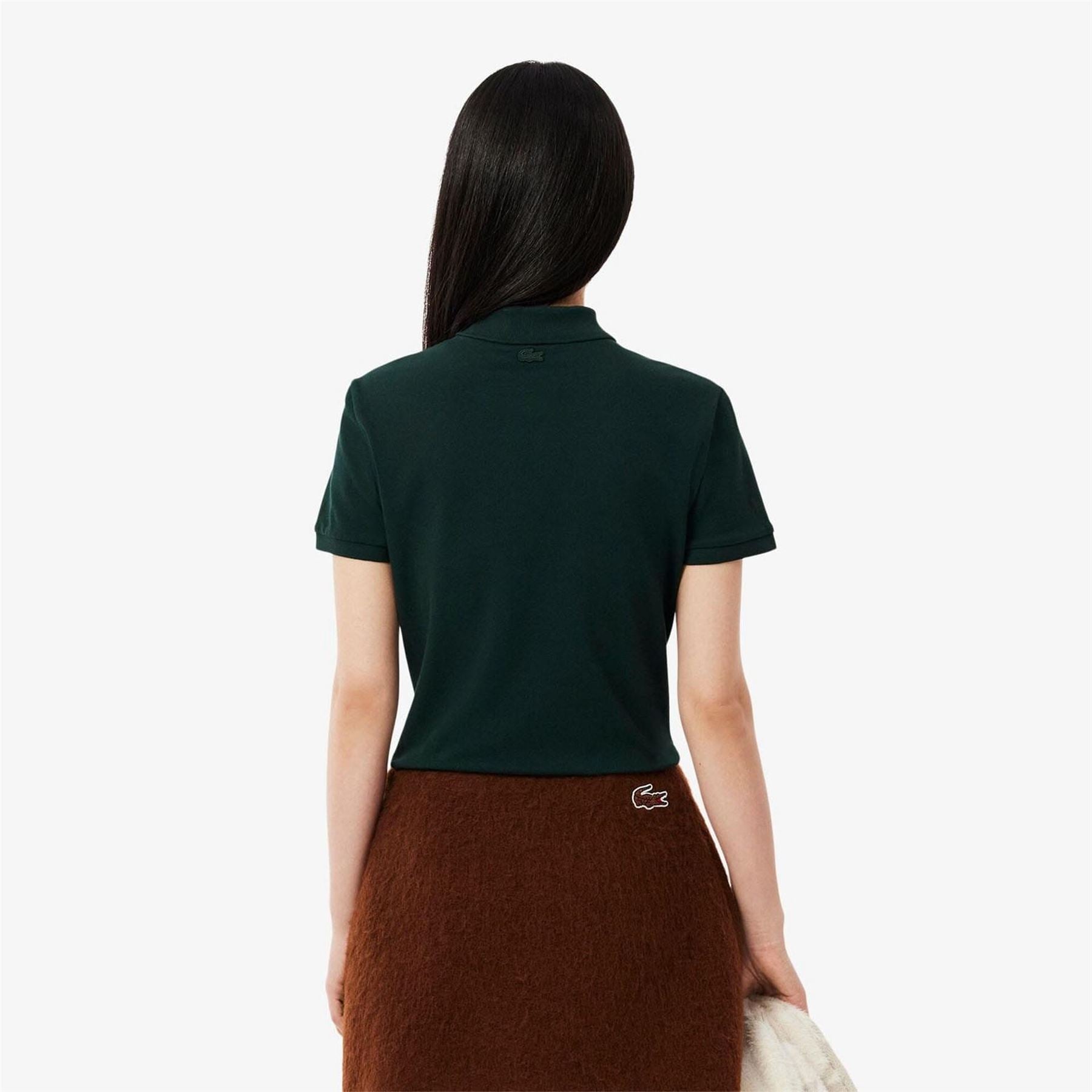 Lacoste Slim Fit L.12.D Stretch Mini Piqué Polo Shirt