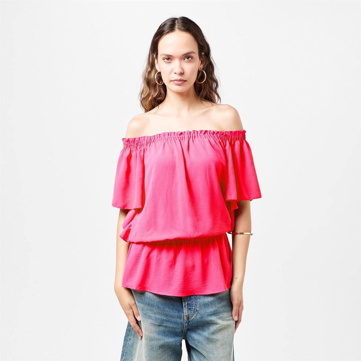 AX Paris Hem Bardot Top