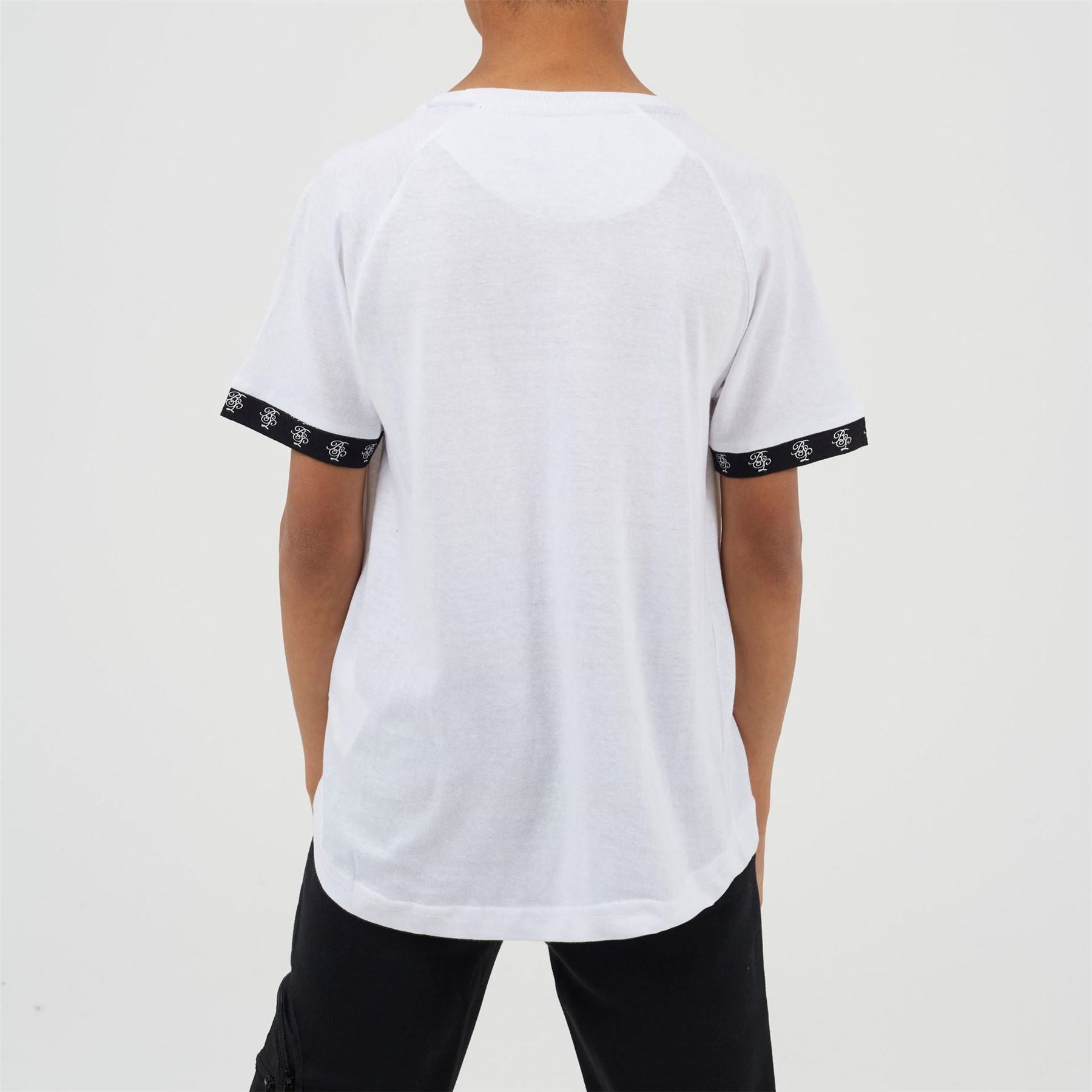 Brave Soul Embroidered Raglan Sleeve Baseball T-Shirt