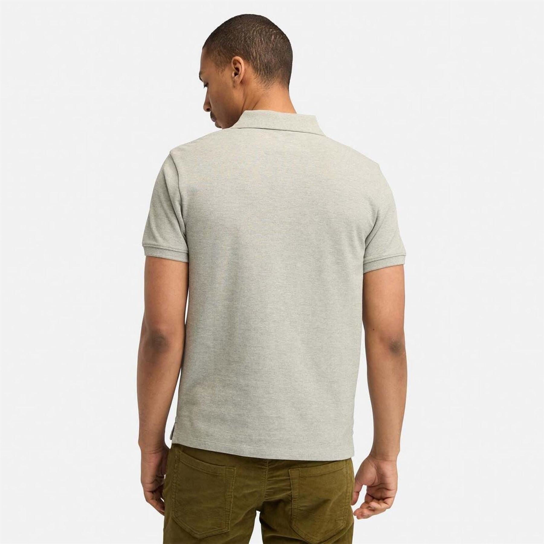 Timberland Oyster River Logo Short Sleeve Polo Shirt