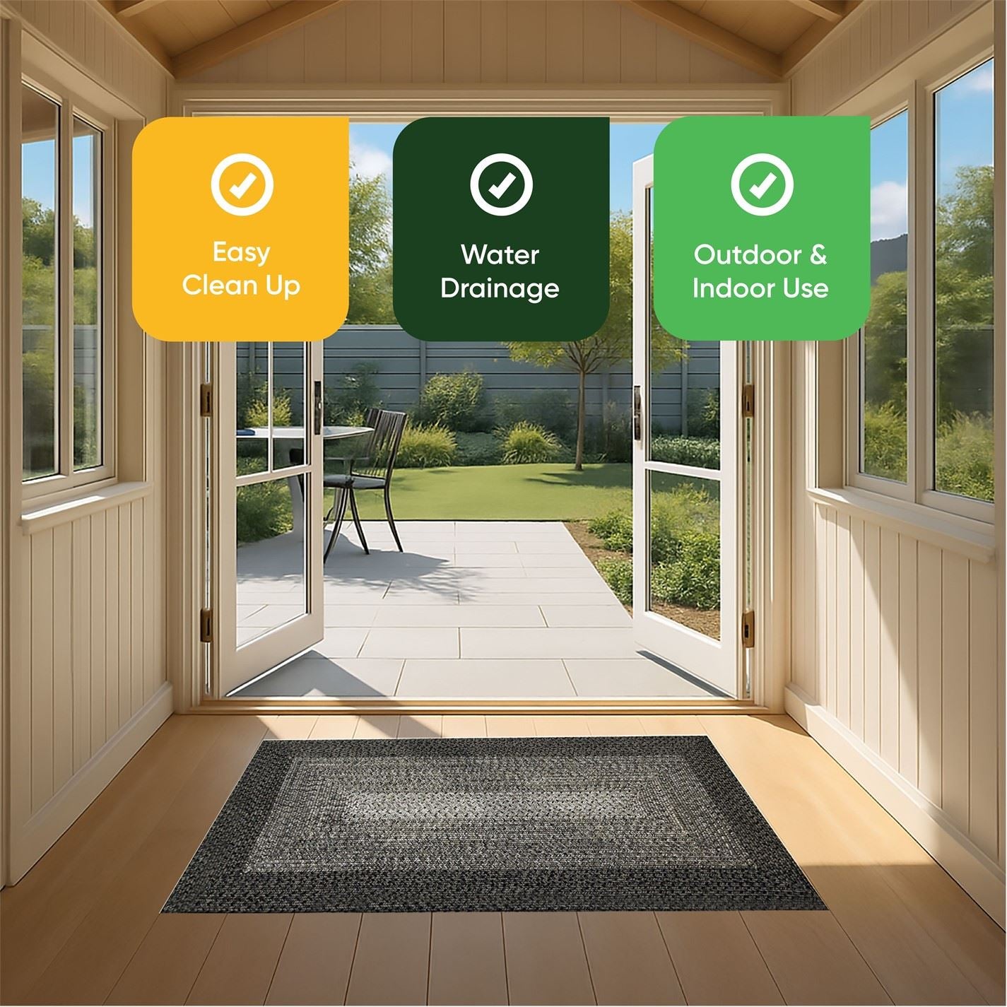 Streetwize Jute Outdoor Rugs