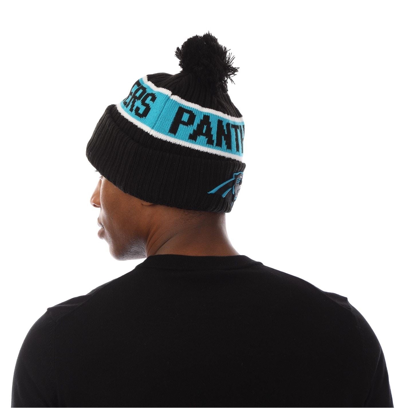 New Era Embroidered Logo Ribbed Bobble Hat