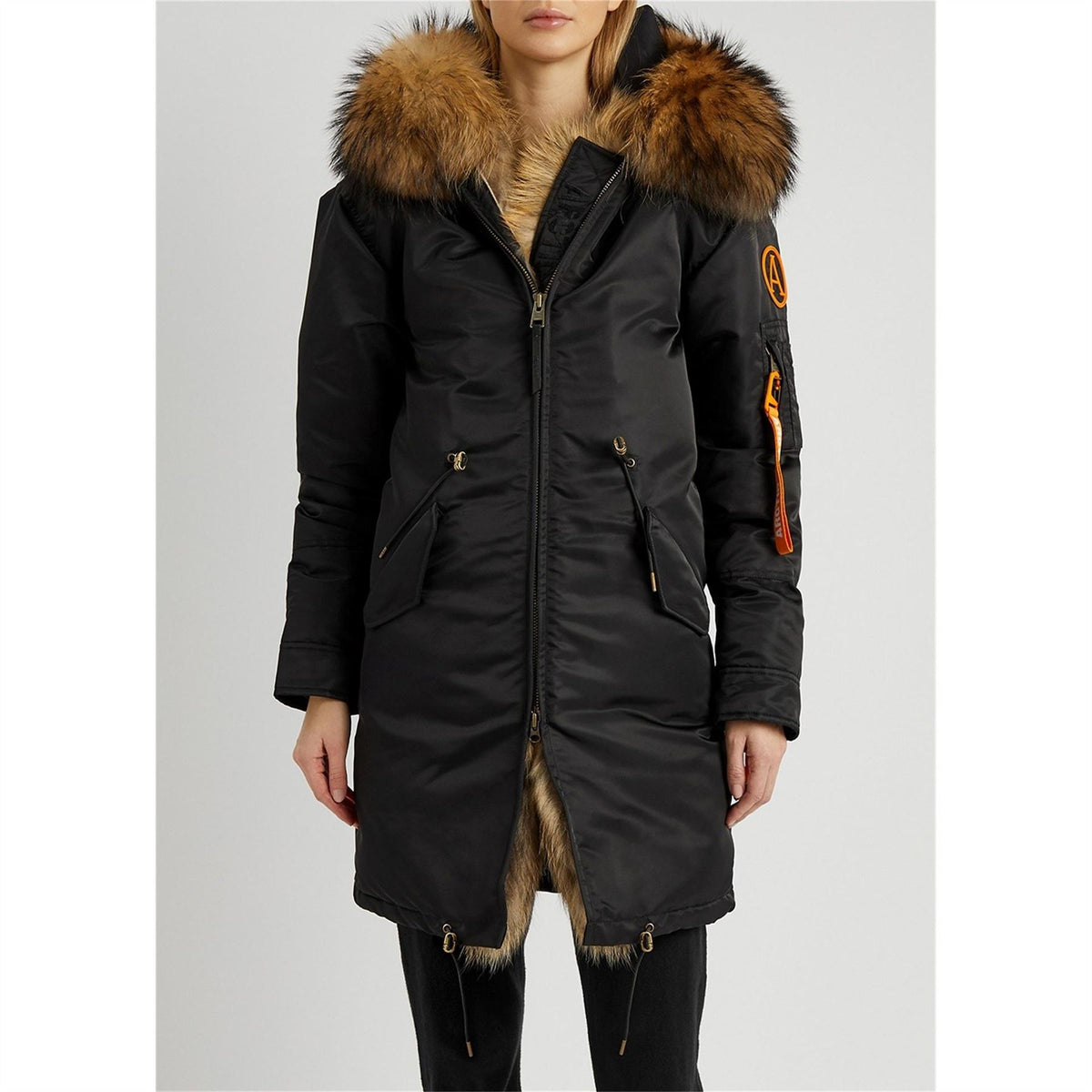 Arctic Army Luxe Long Fur Lined Parka