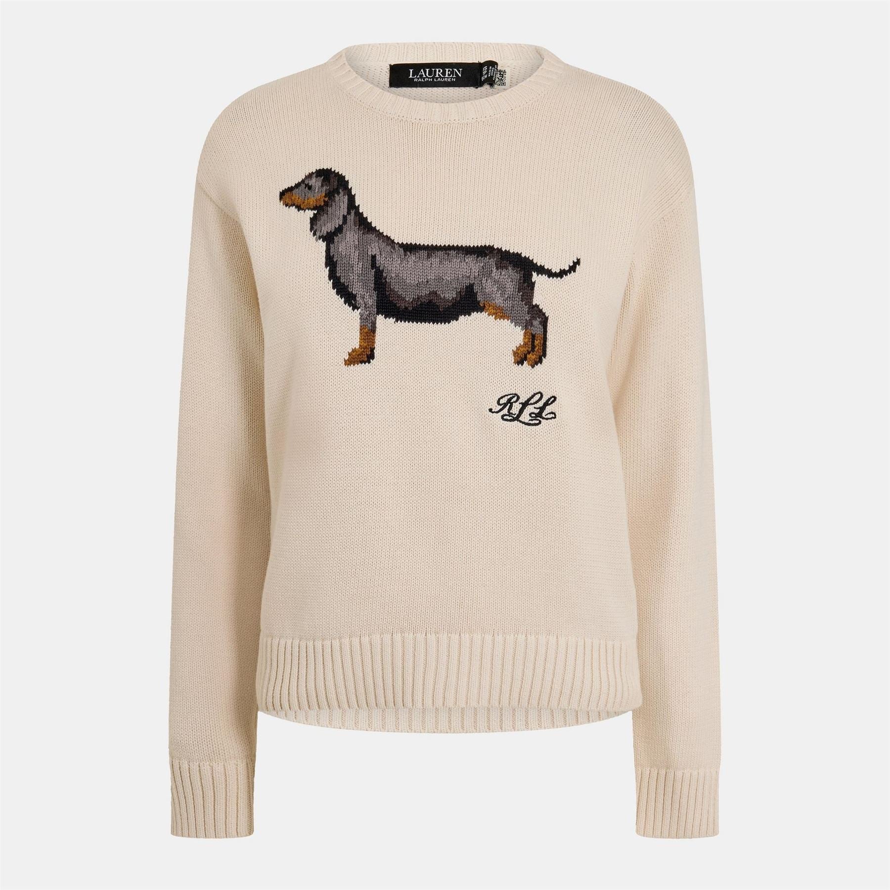 Lauren by Ralph Lauren Crew Neck Long Sleeve Regular Fit Sweater