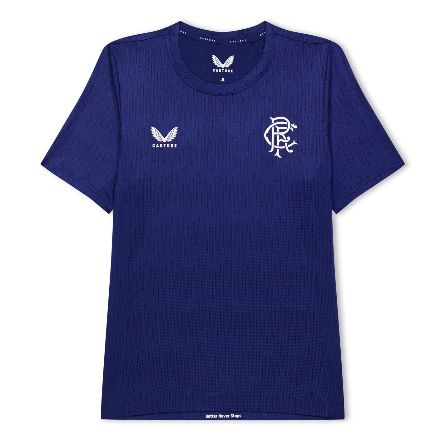 Castore Rangers FC Regular Fit Crew Neck T-Shirt