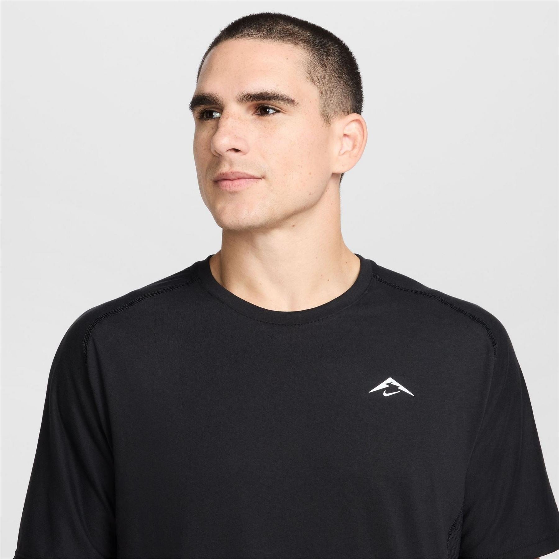 Nike Solar Stitched Detail Crew Neck Short Sleeve Jersey T-Shirt