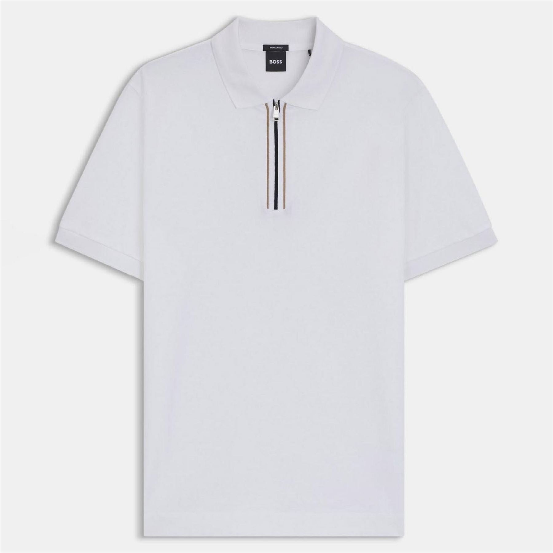 Boss Paras 65 Zip Placket Polo Shirt
