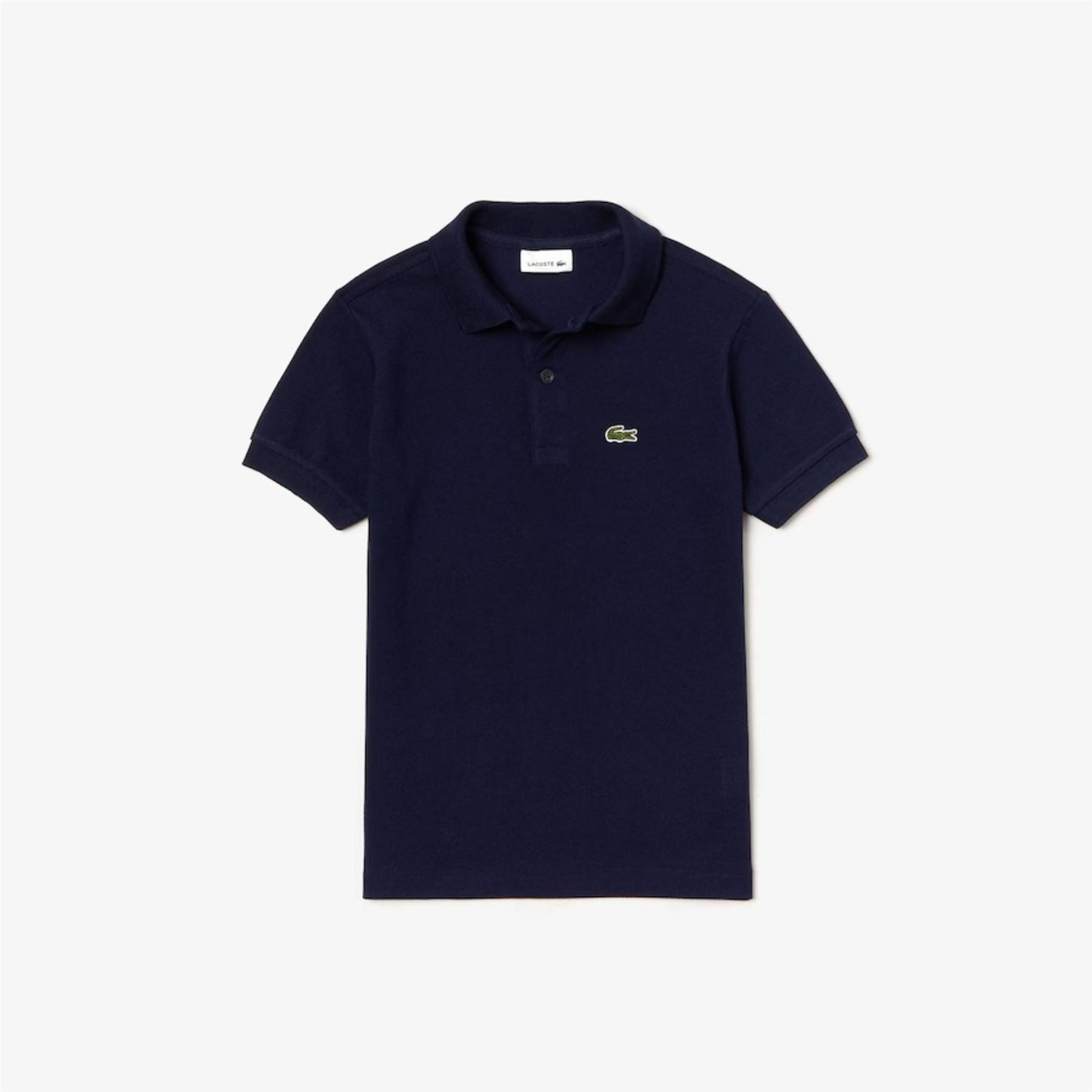 Lacoste Boys Pique Logo Polo Shirt