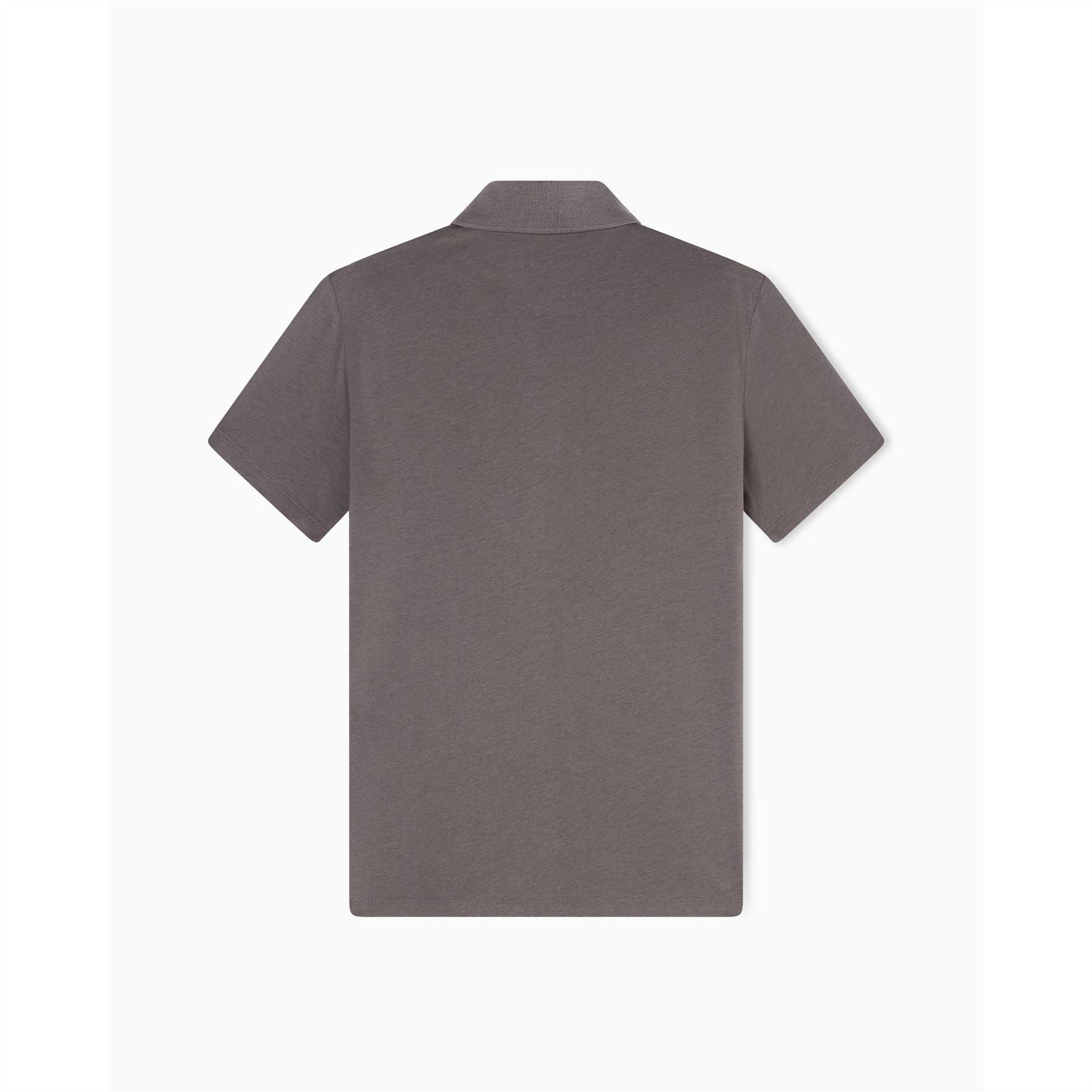 Armani Exchange Exchange Collared Neck Short Sleeve Polo Shirt