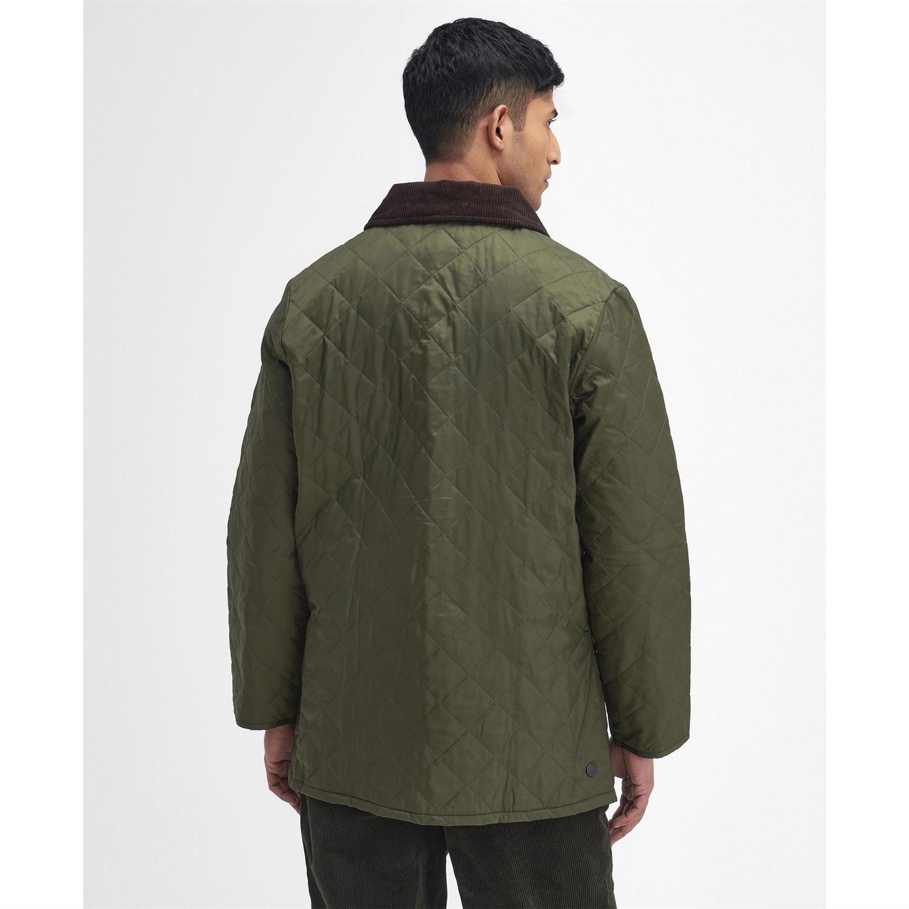 Barbour Heritage Liddesdale Diamond Quilted Long Sleeve Quilted Jacket