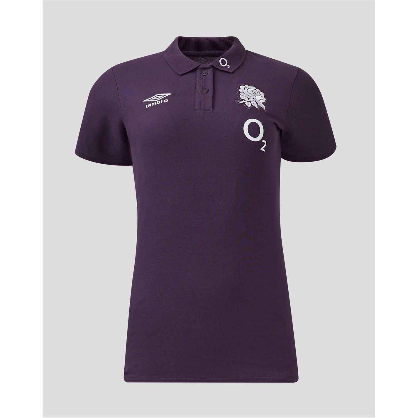 Umbro Womens England Polo Shirt 2024