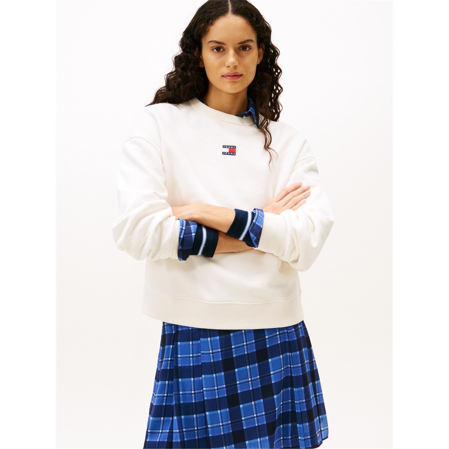 Tommy Jeans Jeans Tjw Bxy Badge Crew Ext