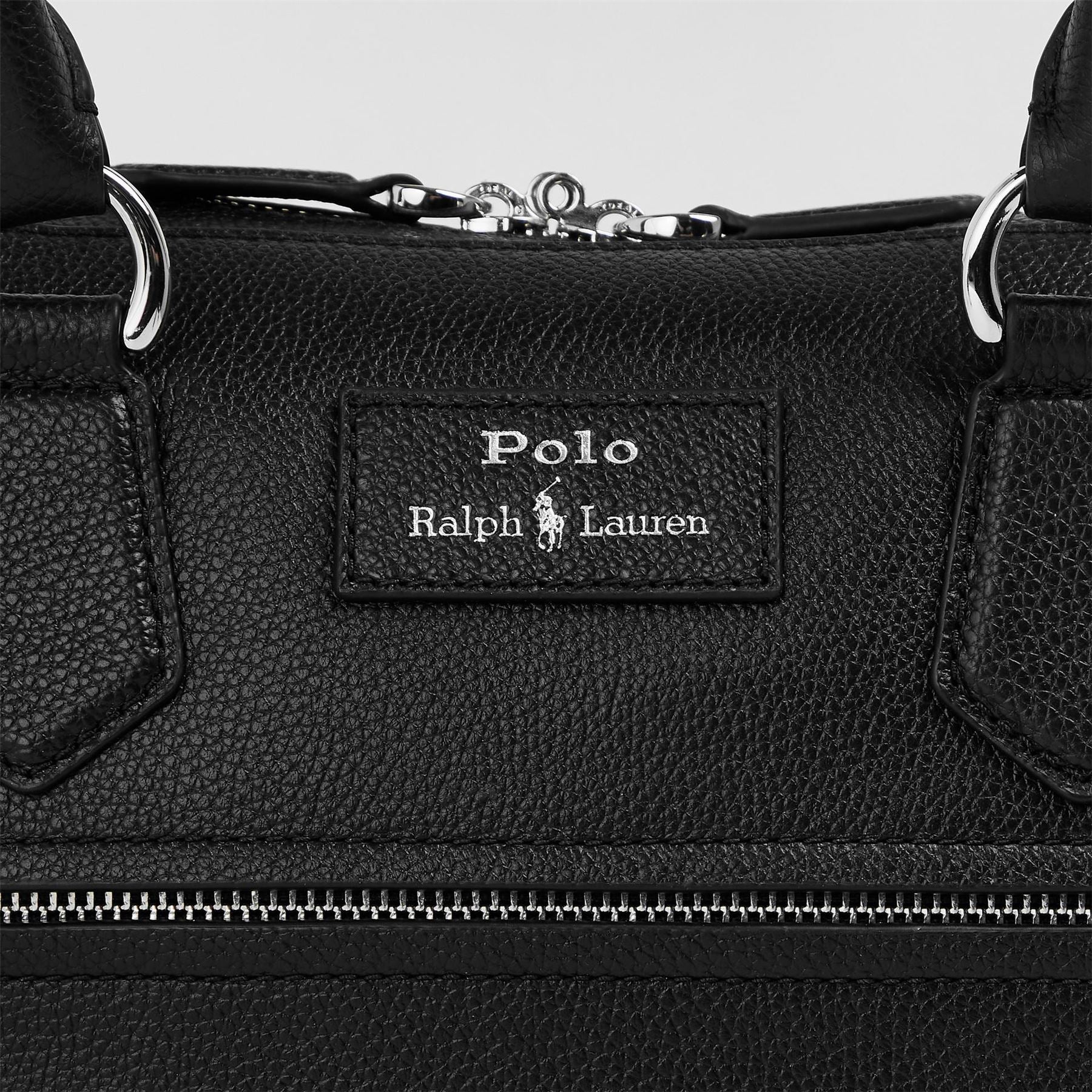 Polo Ralph Lauren Pebble Leather Commuter Laptop Bags