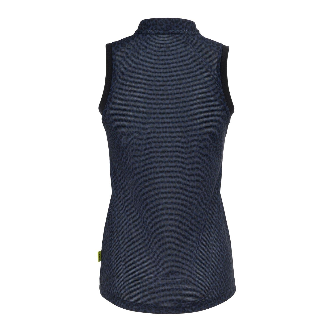 Slazenger Zip Sleeveless Polo