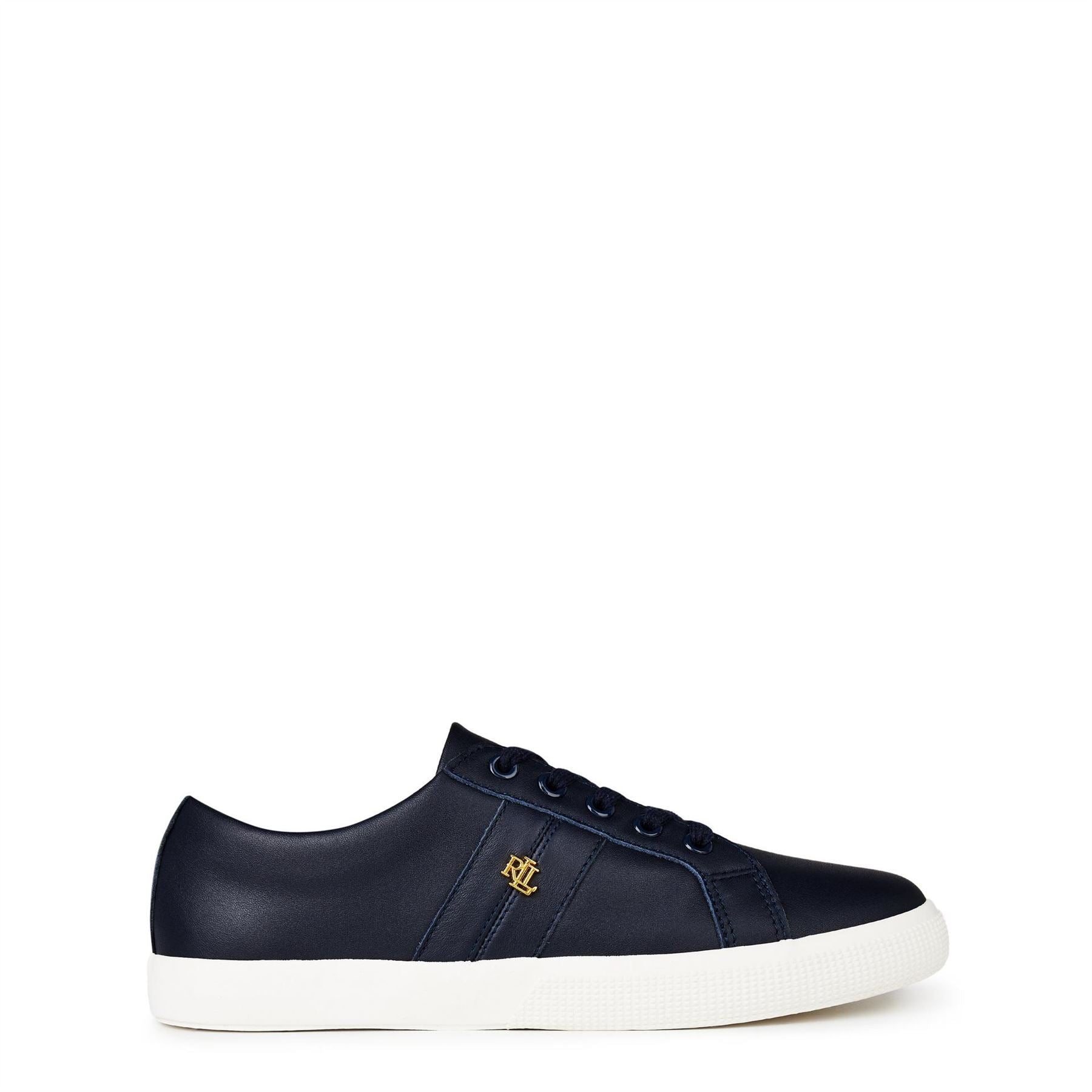Lauren by Ralph Lauren Janson Leather Court Trainers