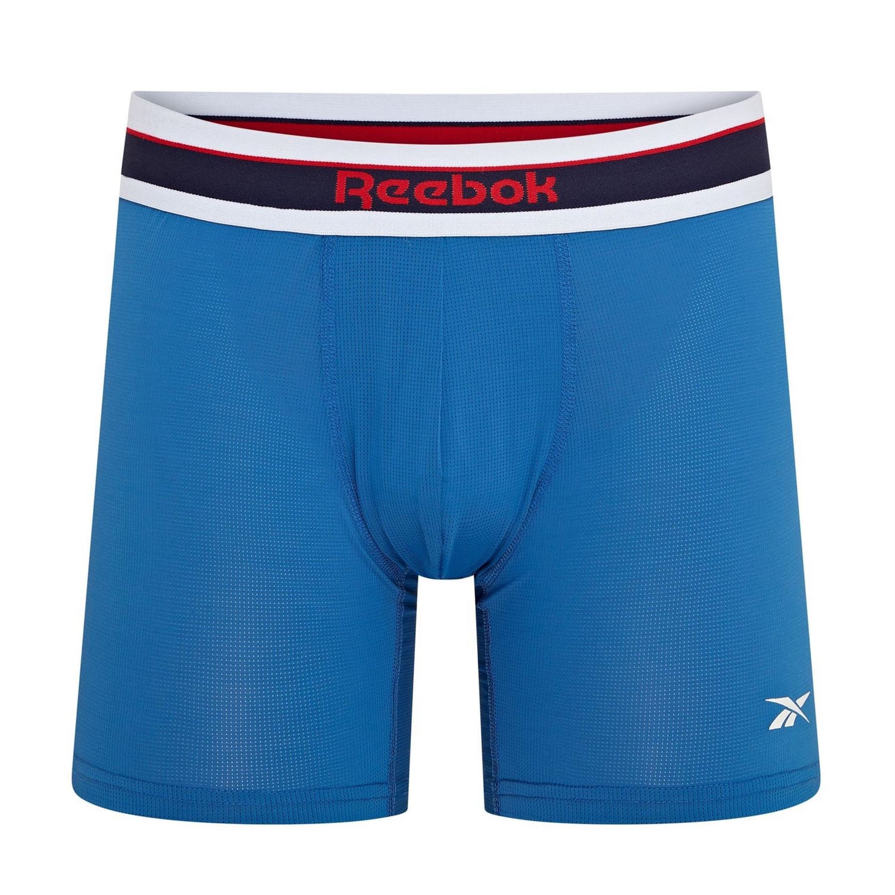 Reebok Mens 3 Pack Sports Trunks Anselm