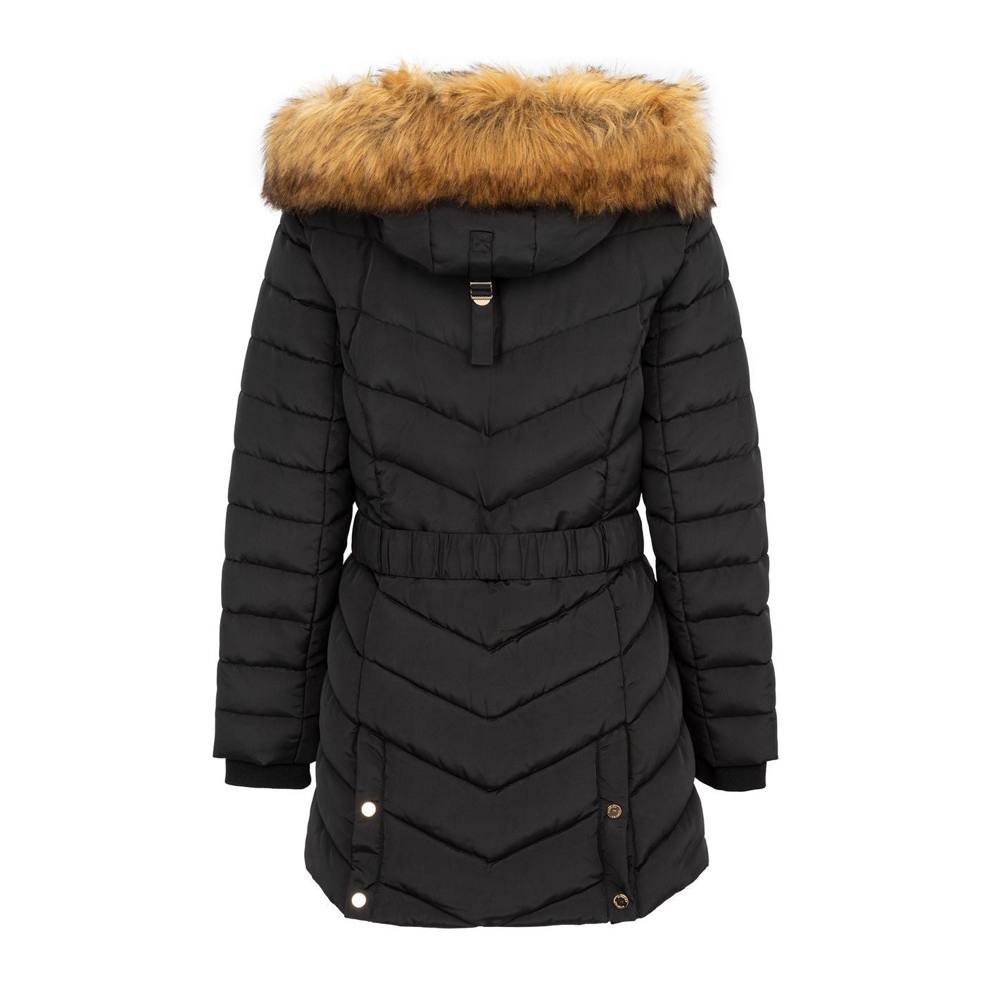 Firetrap Waterproof Long Sleeve Mid Length Puffer Jacket