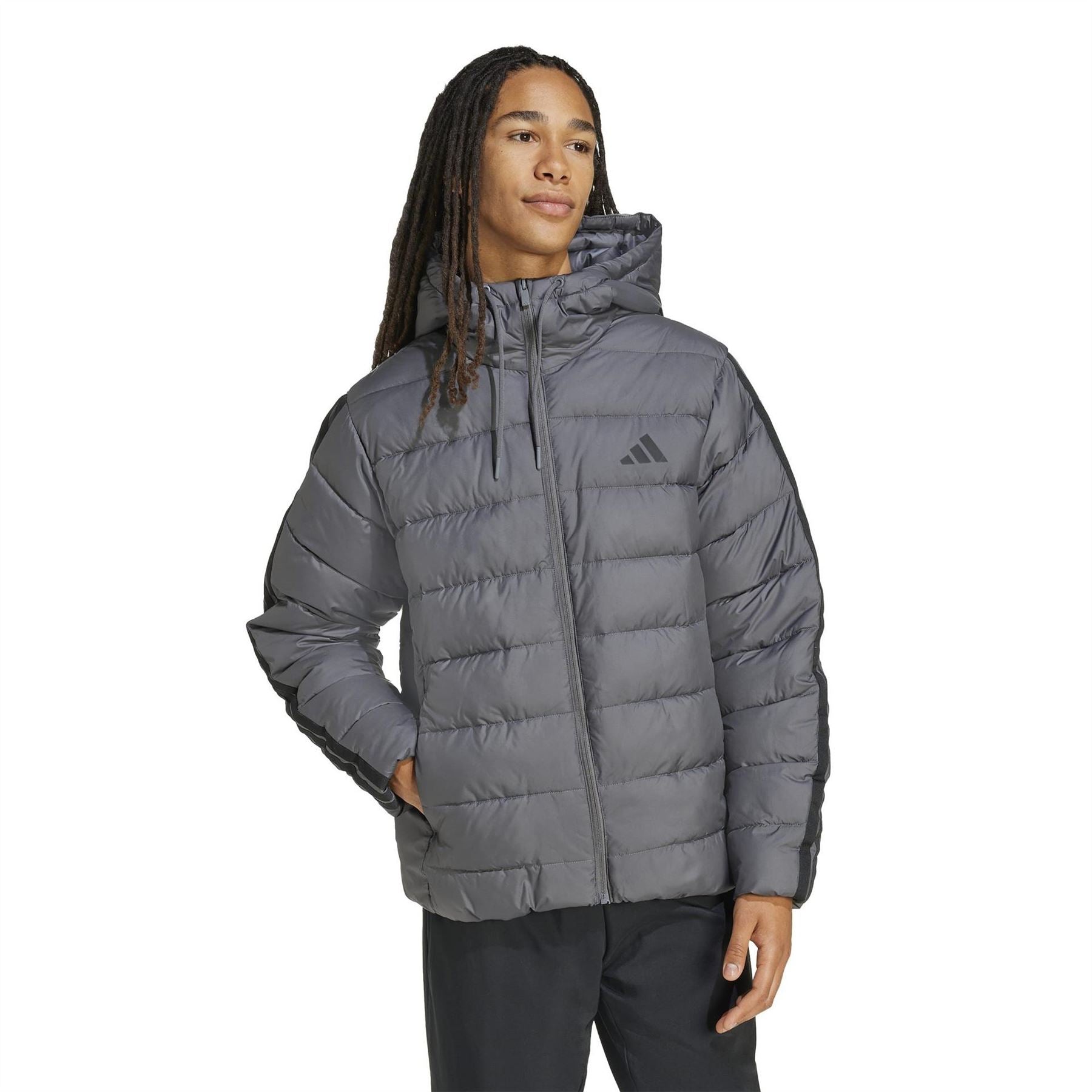 adidas Essentials Climawarm 3 Stripes Synthetic Down Jackets