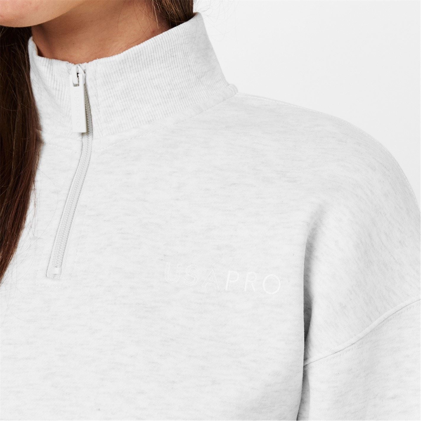 USA Pro Womens Quarter Zip Top