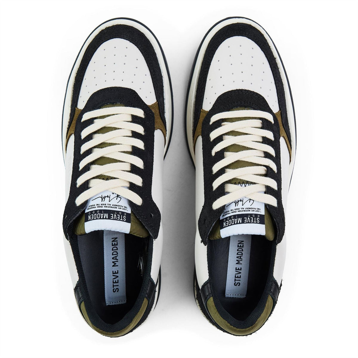 Steve Madden Annie Lace-Up Low Top Sneakers
