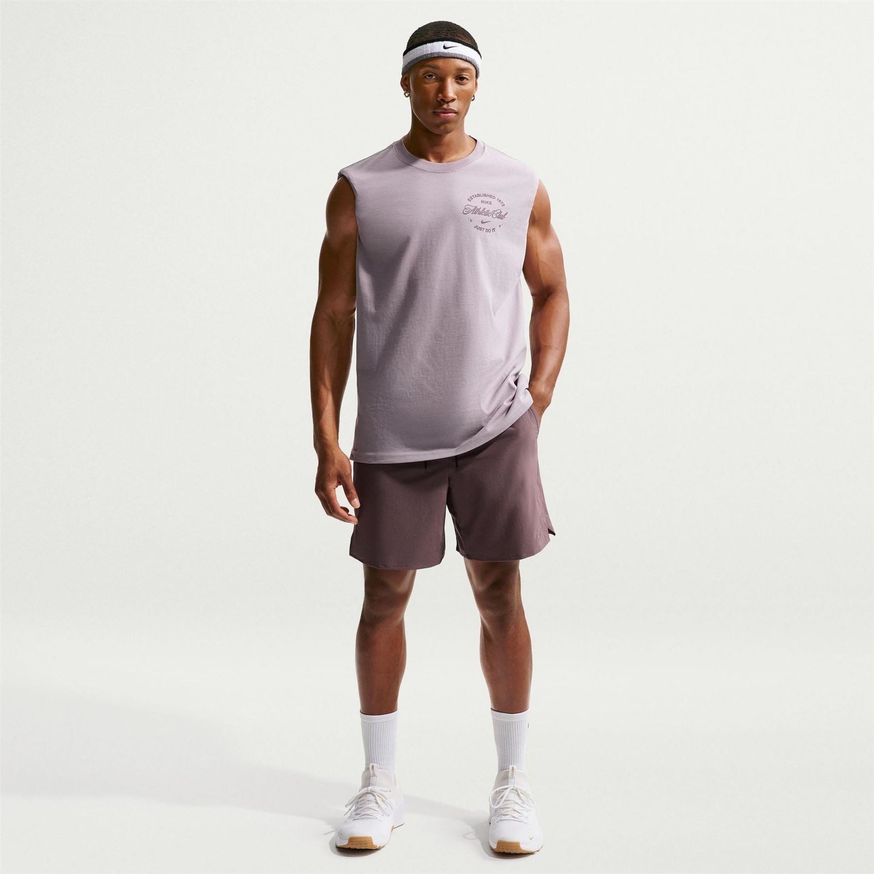 Nike Mens Dri Fit Unlimited 7 Unlined Woven Fitness Shorts