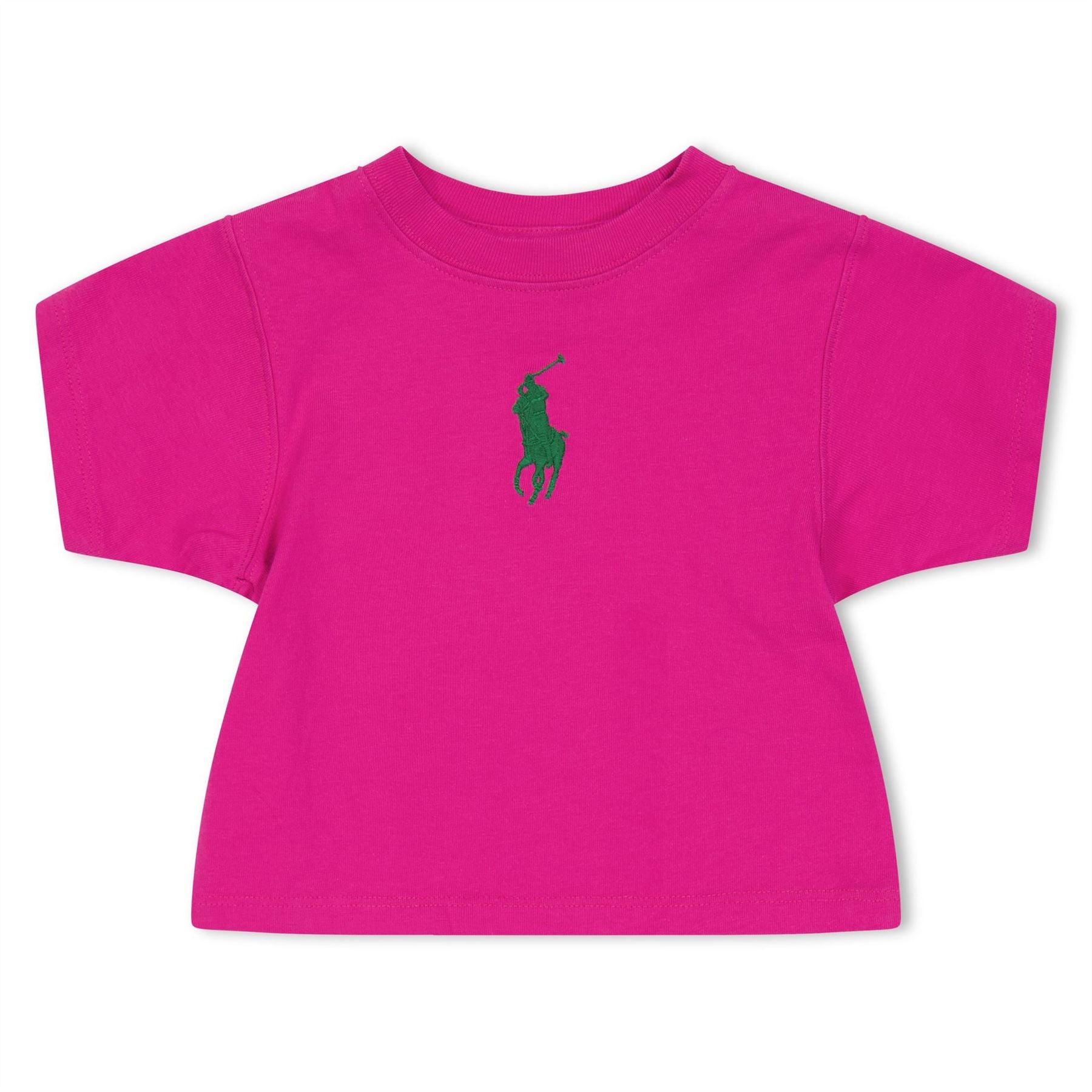 Polo Ralph Lauren Centre Logo Cropped T-Shirt