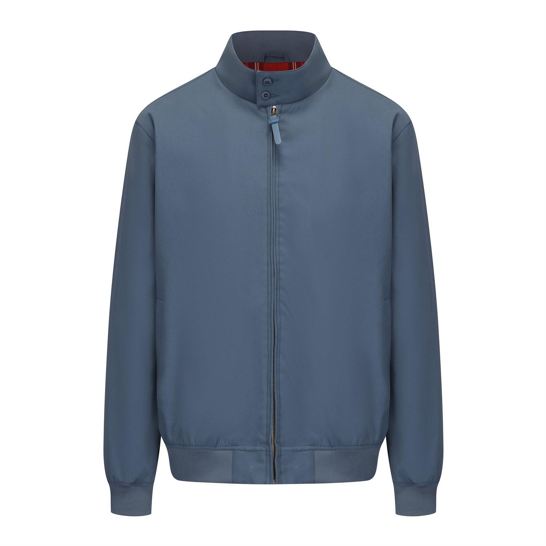 SoulCal Mock Neck Snap Button Ribbed Cuff Harrington Jacket