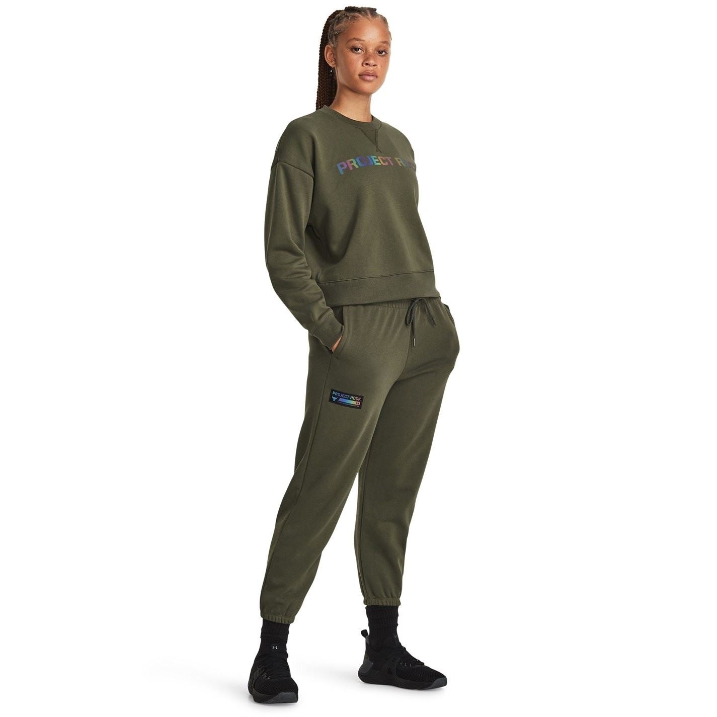 Under Armour Womens Armour Pjt Rock Hw Terry Pnt Joggers