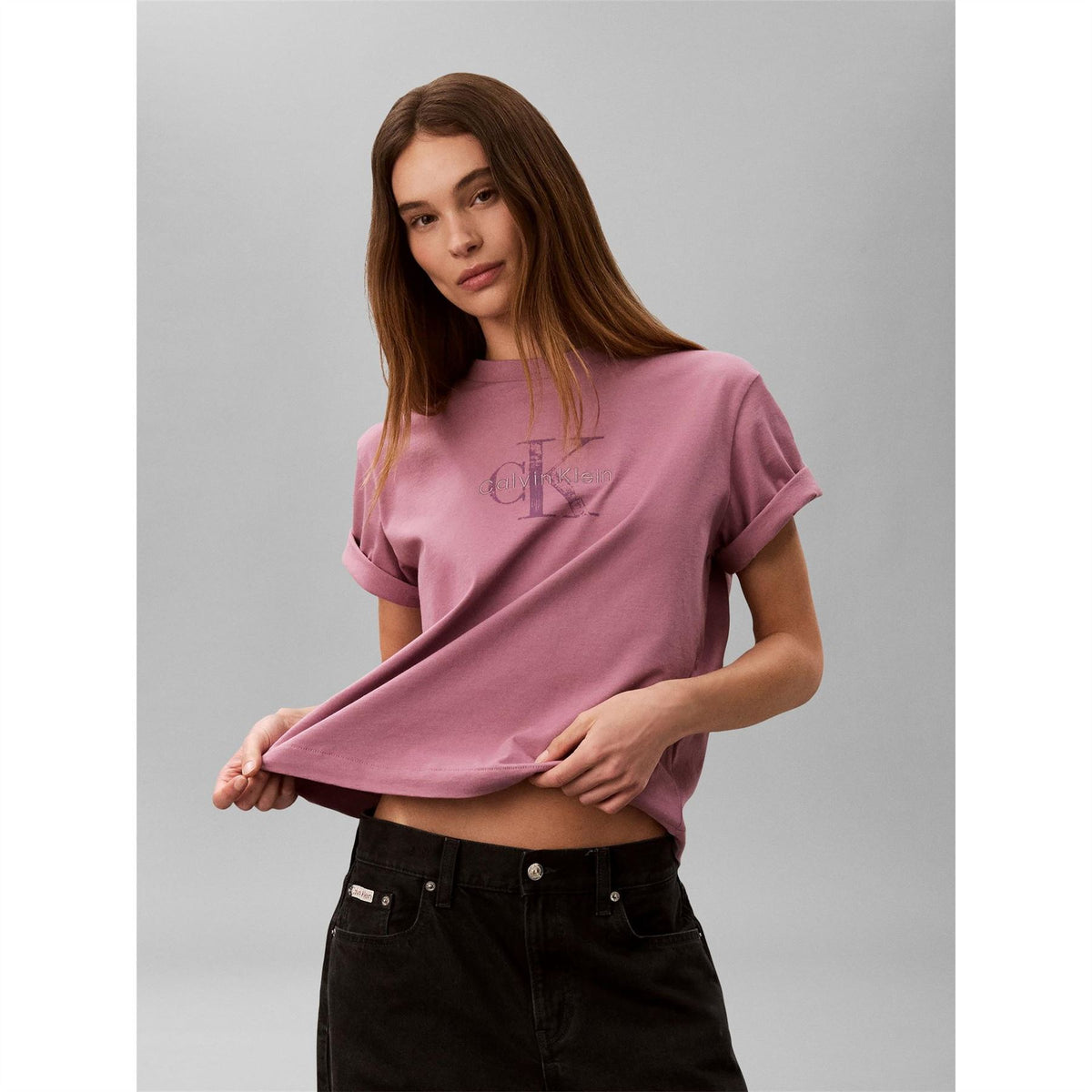 Calvin Klein Jeans Logo T-Shirt Ld63