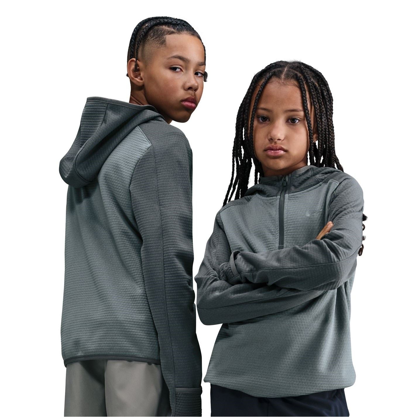 Nike Zip Neck Raglan Sleeve Sweatshirt