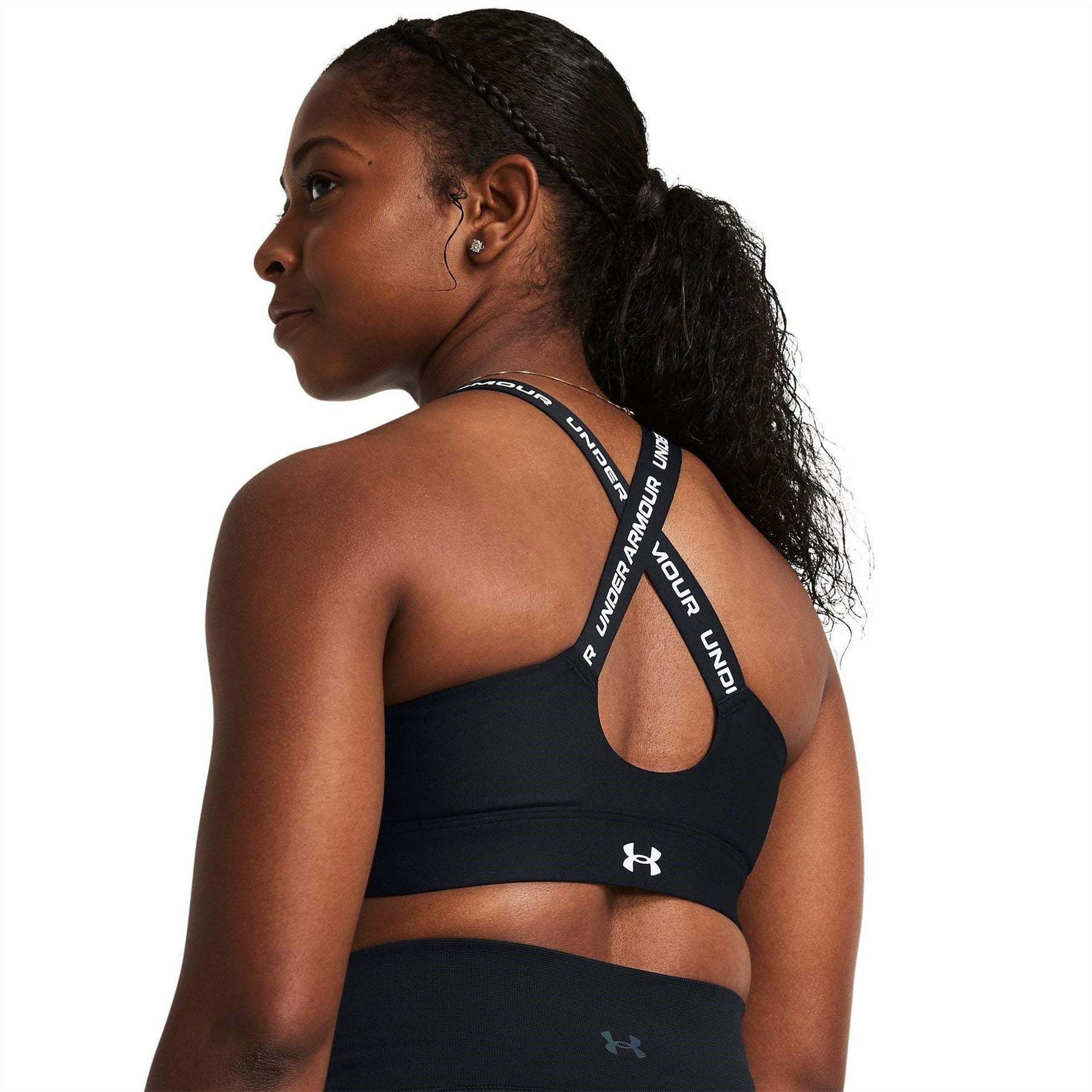 Under Armour Womens Armour Ua Infinity High Zip 2.0 Bra Impact Sports