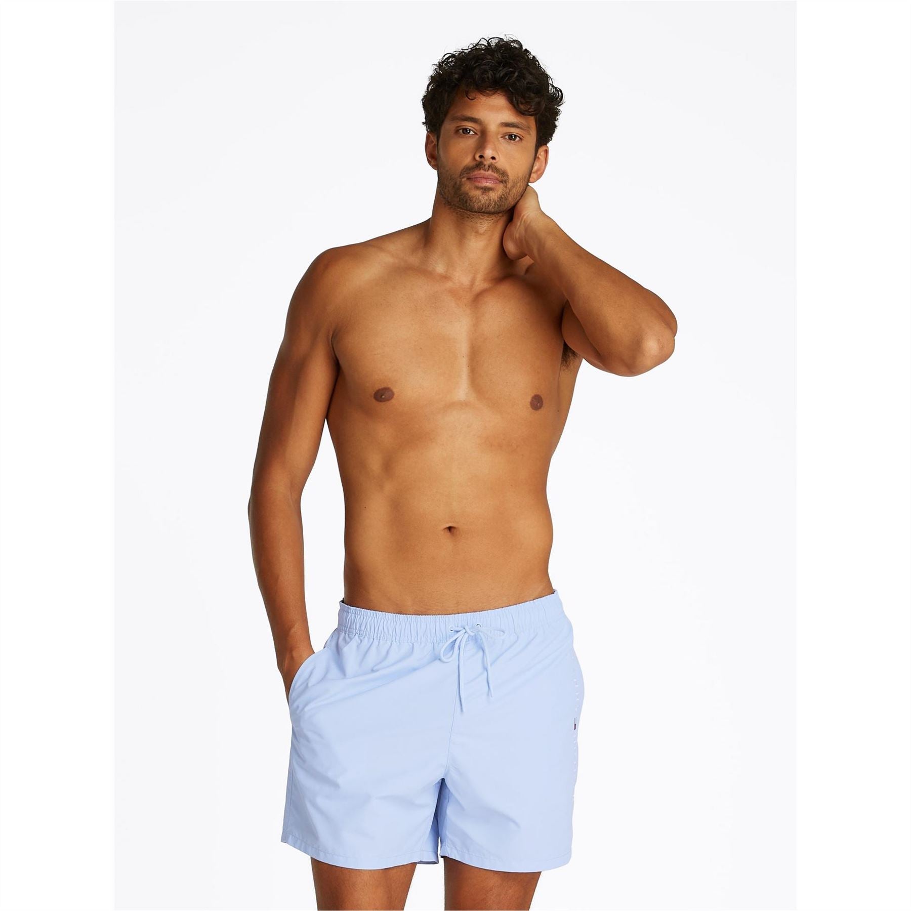 Tommy Hilfiger Regular Fit Swim Short with Drawstring