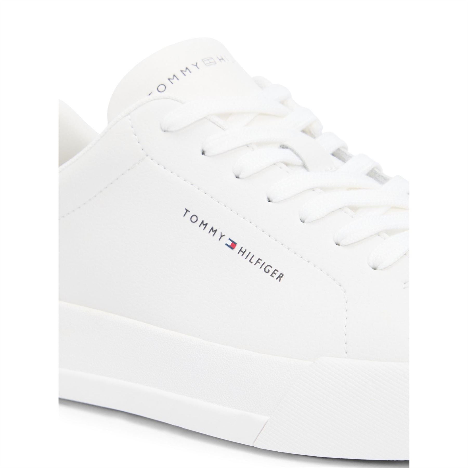 Tommy Hilfiger Leather Low Top Trainers