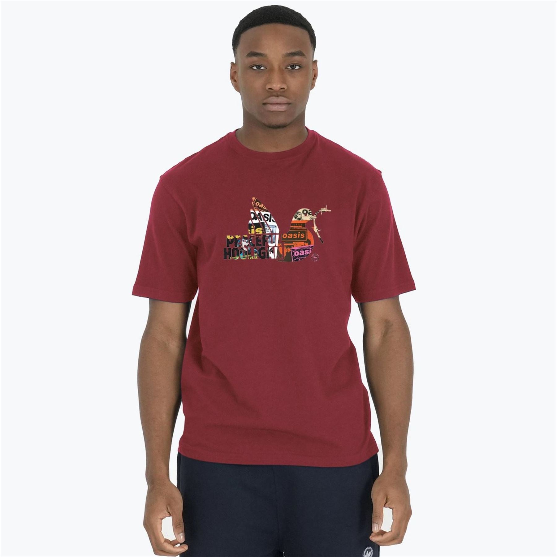 Peaceful Hooligan Peaceful Poster Regular Fit T-Shirt