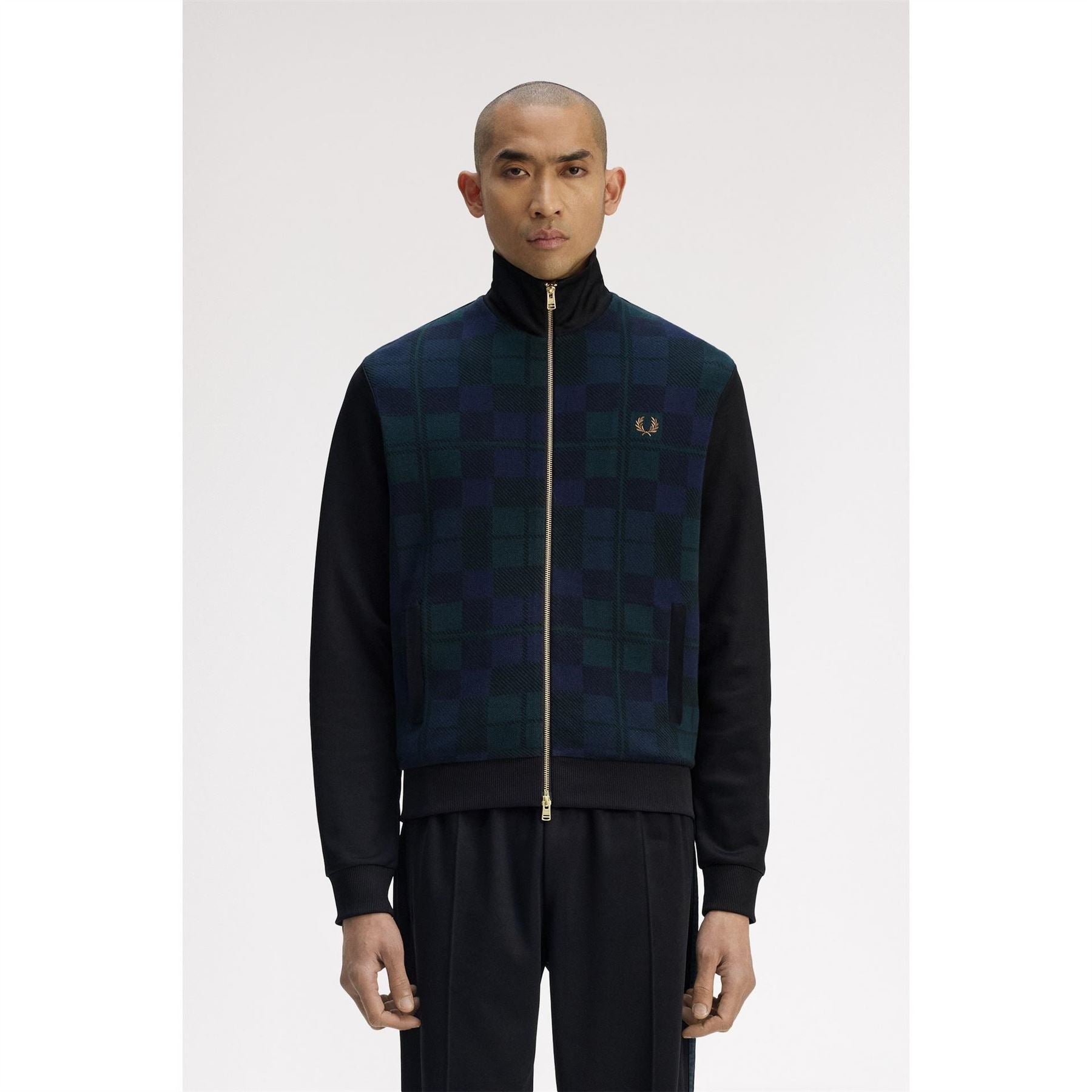 Fred Perry Tartan Tracksuit Top