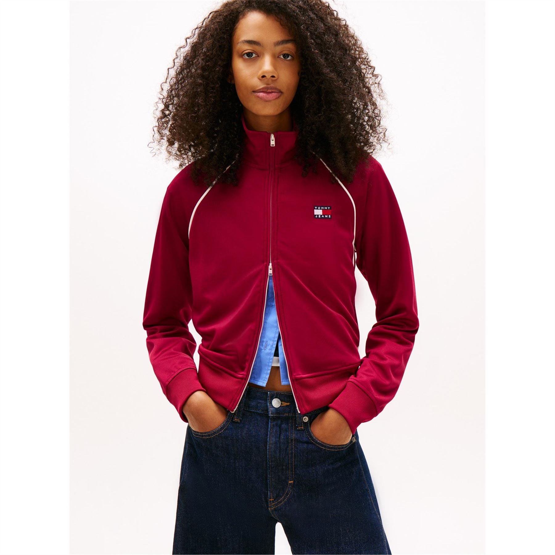 Tommy Jeans Badge Tracksuit Jacket