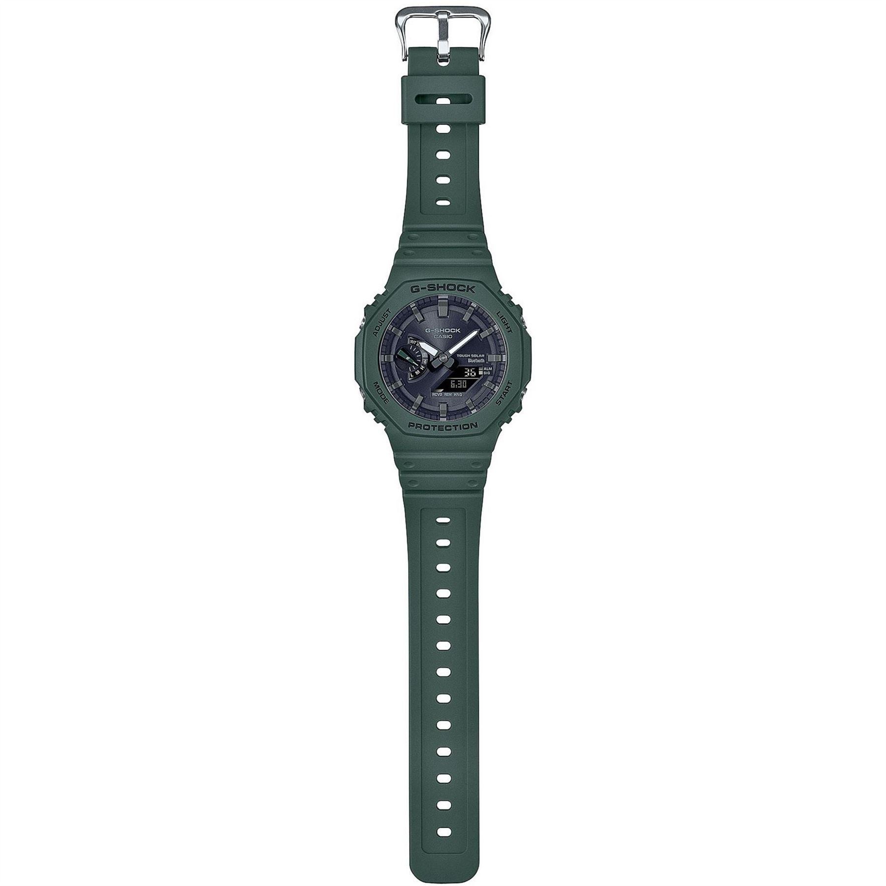 G Shock Ga B2100 Bluetooth Solar Resistant Green Digital Watch