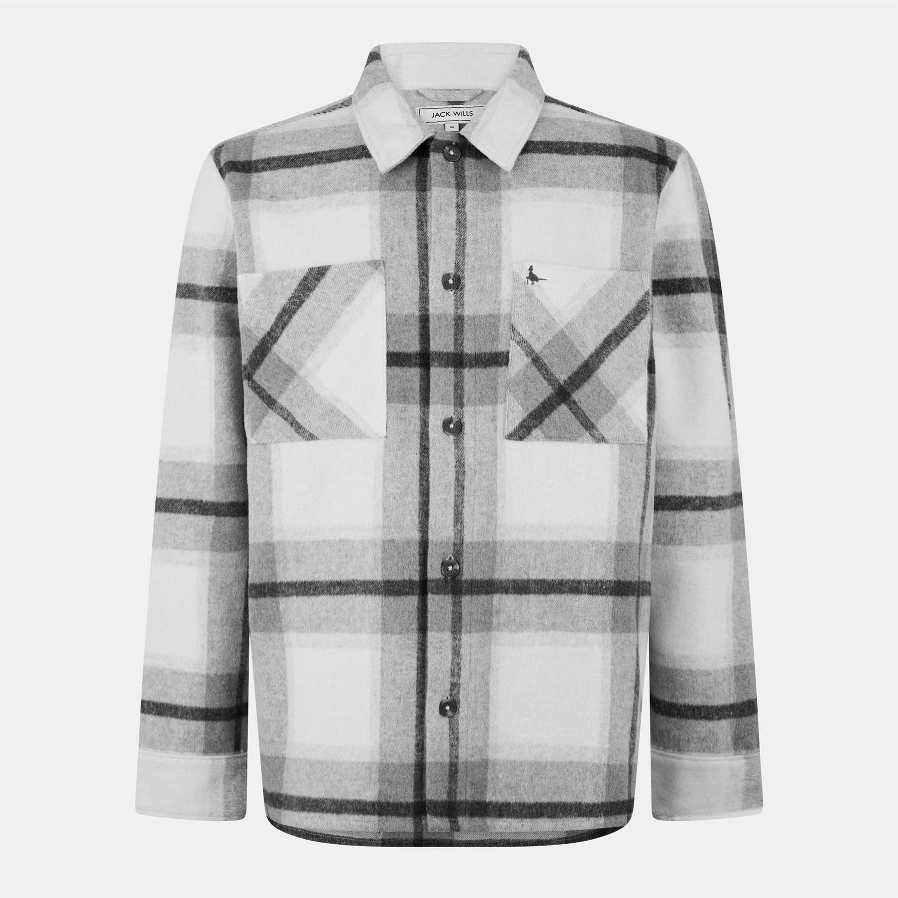 Jack Wills Jw Check Long Sleeve Patterned Shirt