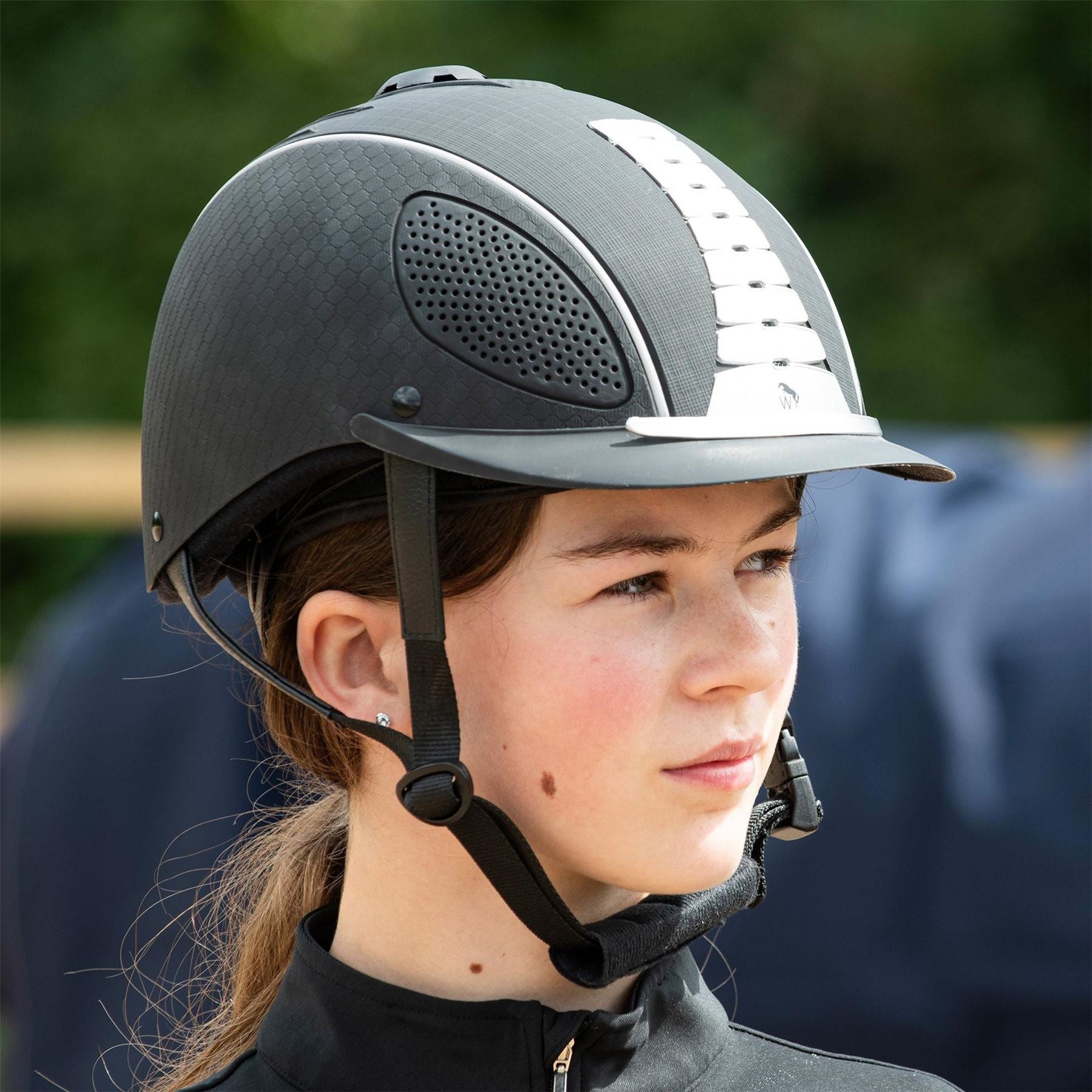 John Whitaker Horse Riding Helmet