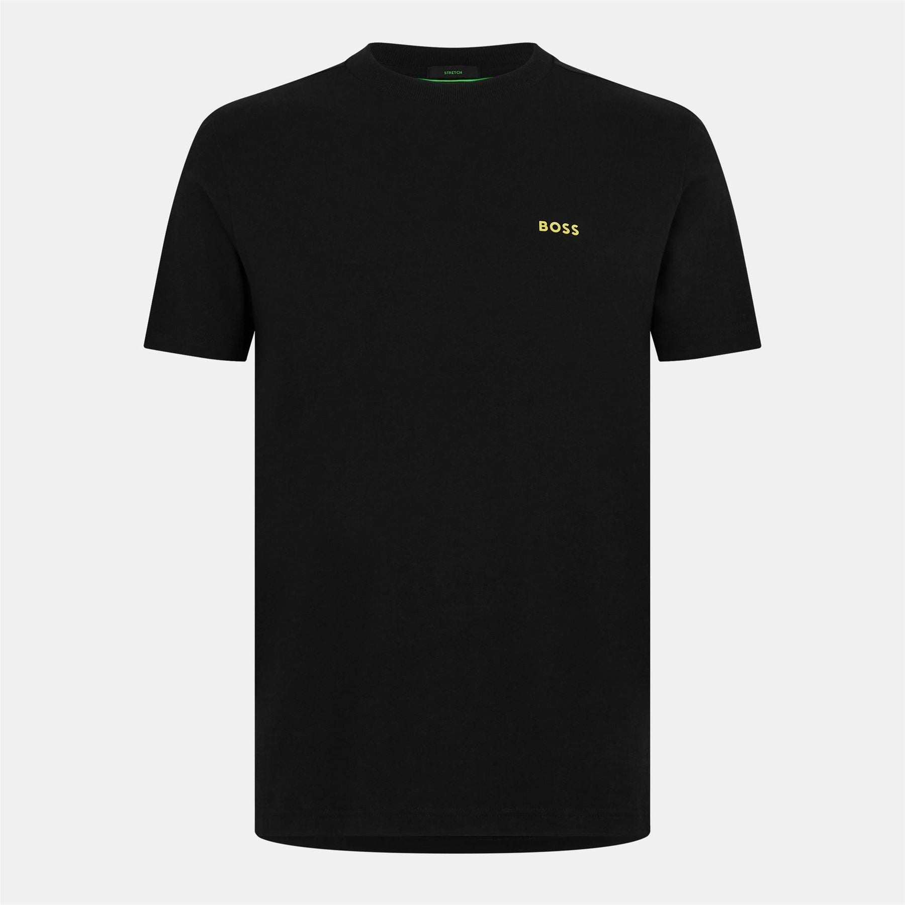 Boss BOSS GREEN T Shirt with Logo Design Stretch Cotton