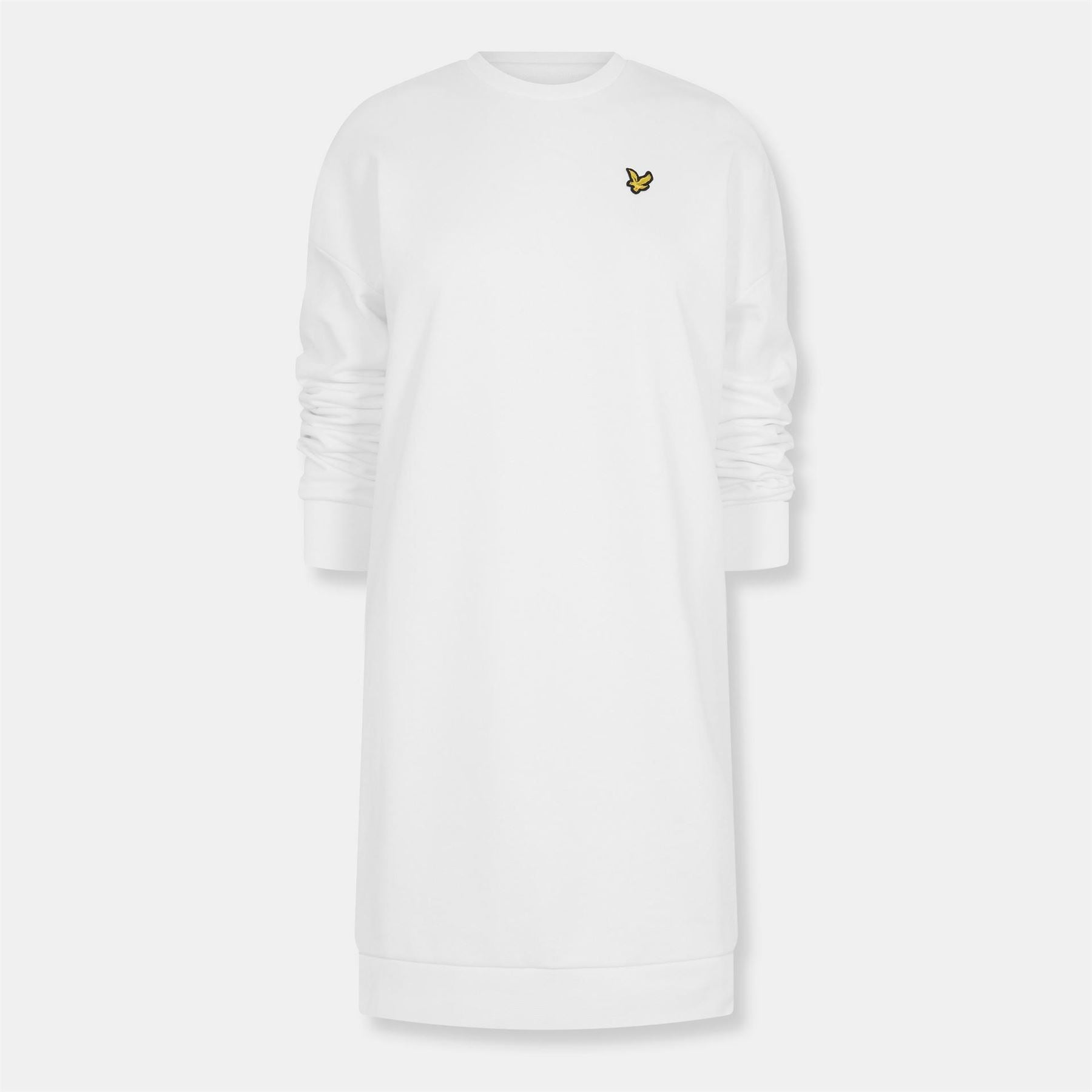 Lyle and Scott Hooded Mini Sweatshirt Dress