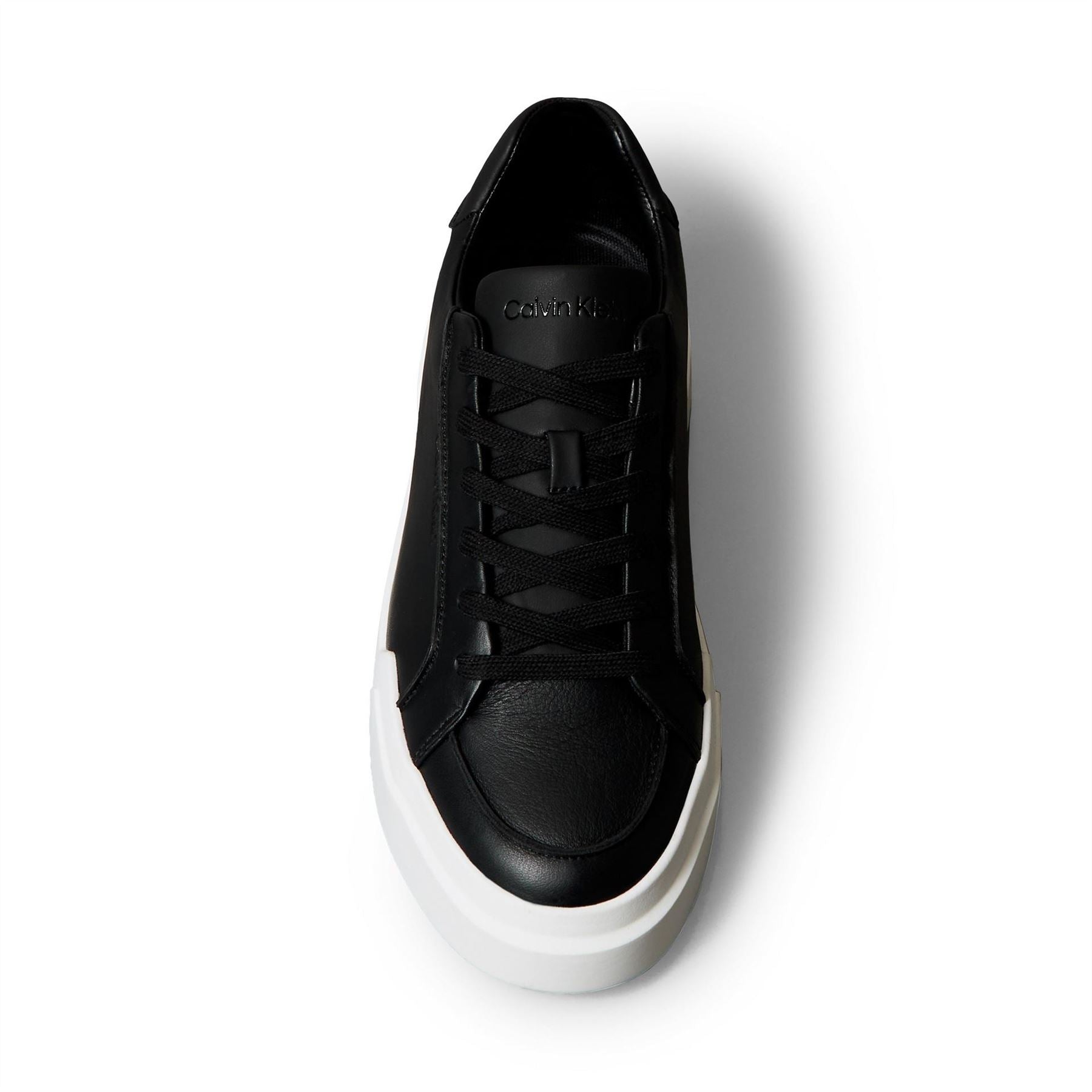Calvin Klein Canvas Low Top Lace-Up Sneakers