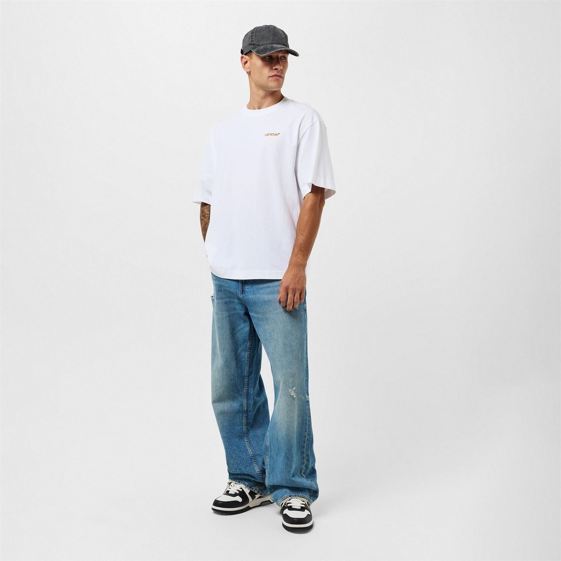 Off White Arrow Skate Regular Fit T-Shirt