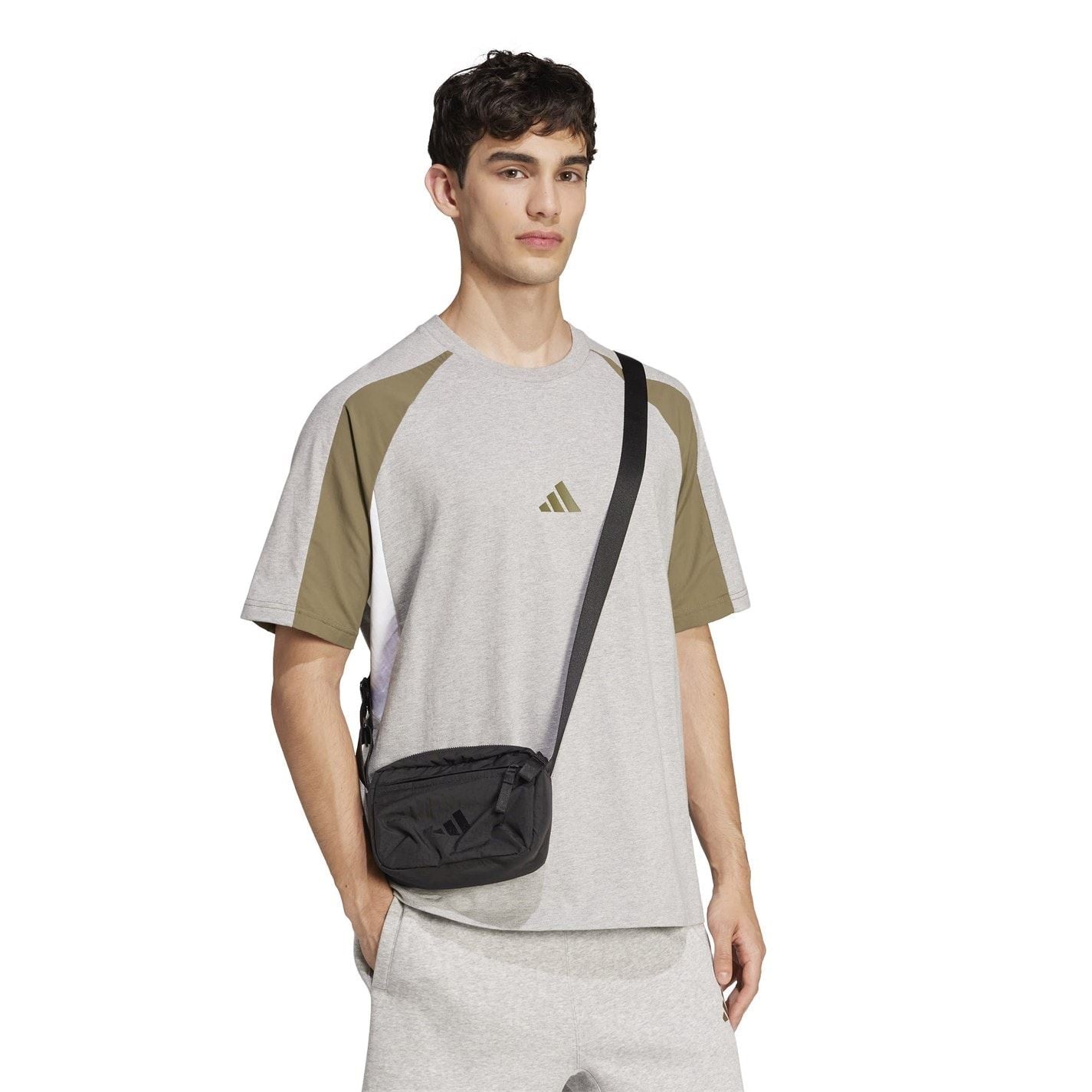 adidas Mens Seasonal Essentials Colorblock T-Shirt