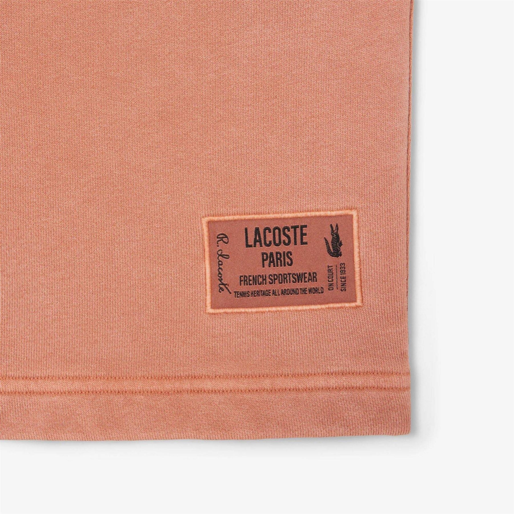 Lacoste Solid Bermuda Sweat Shorts