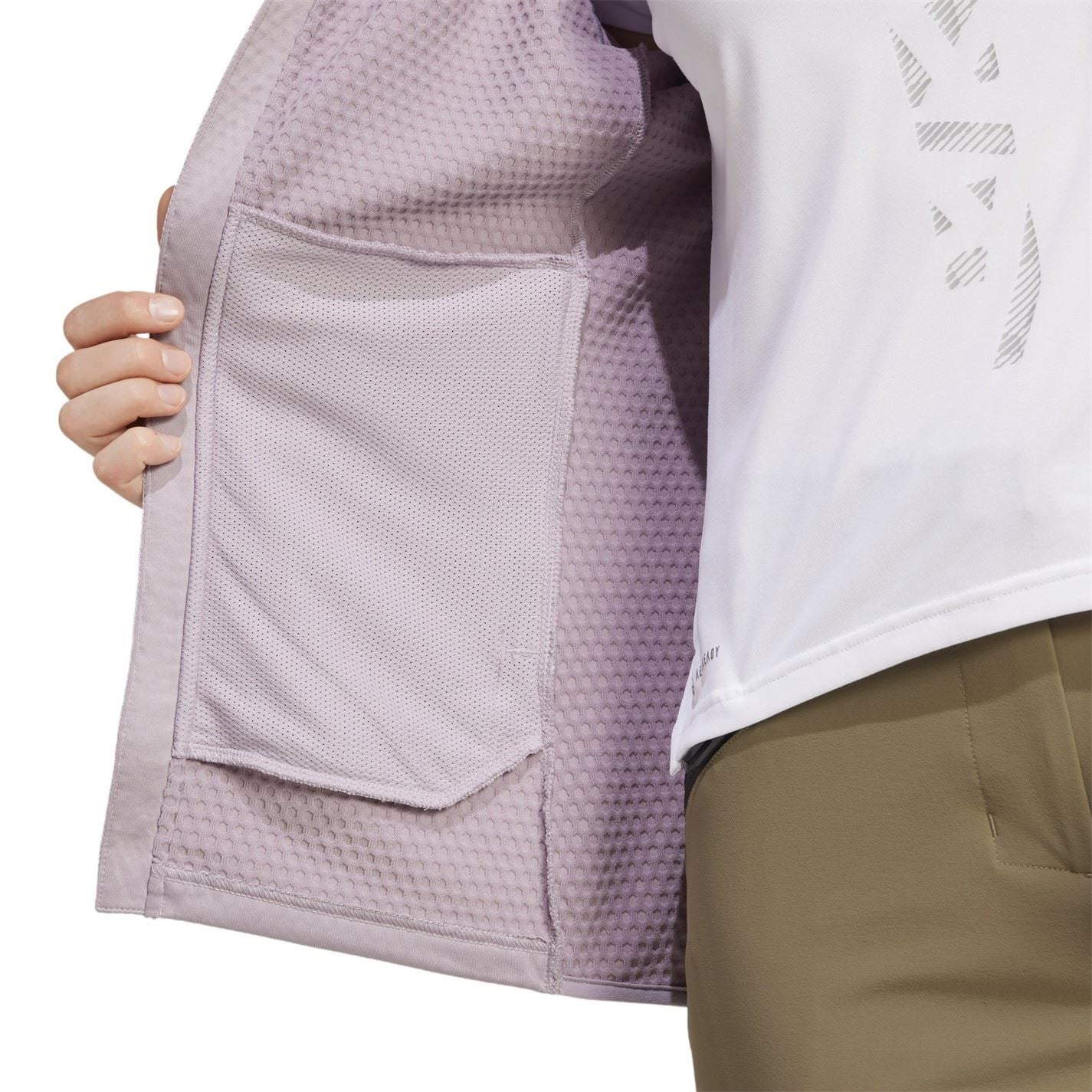 adidas Womens Terrex Xperior Light Fleece Hooded Jacket