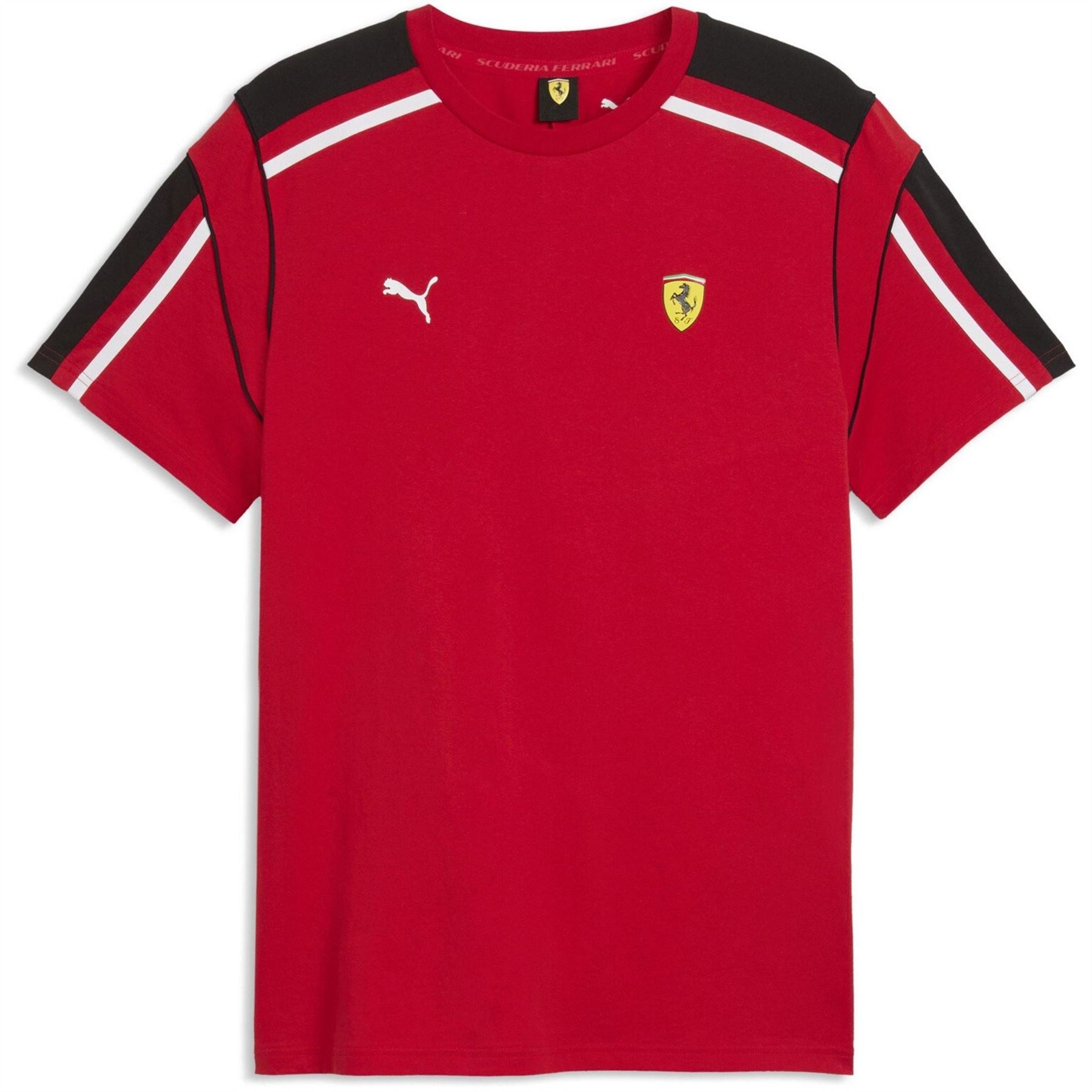 Puma Ferrari Crew Neck Short Sleeve Competition T-Shirt
