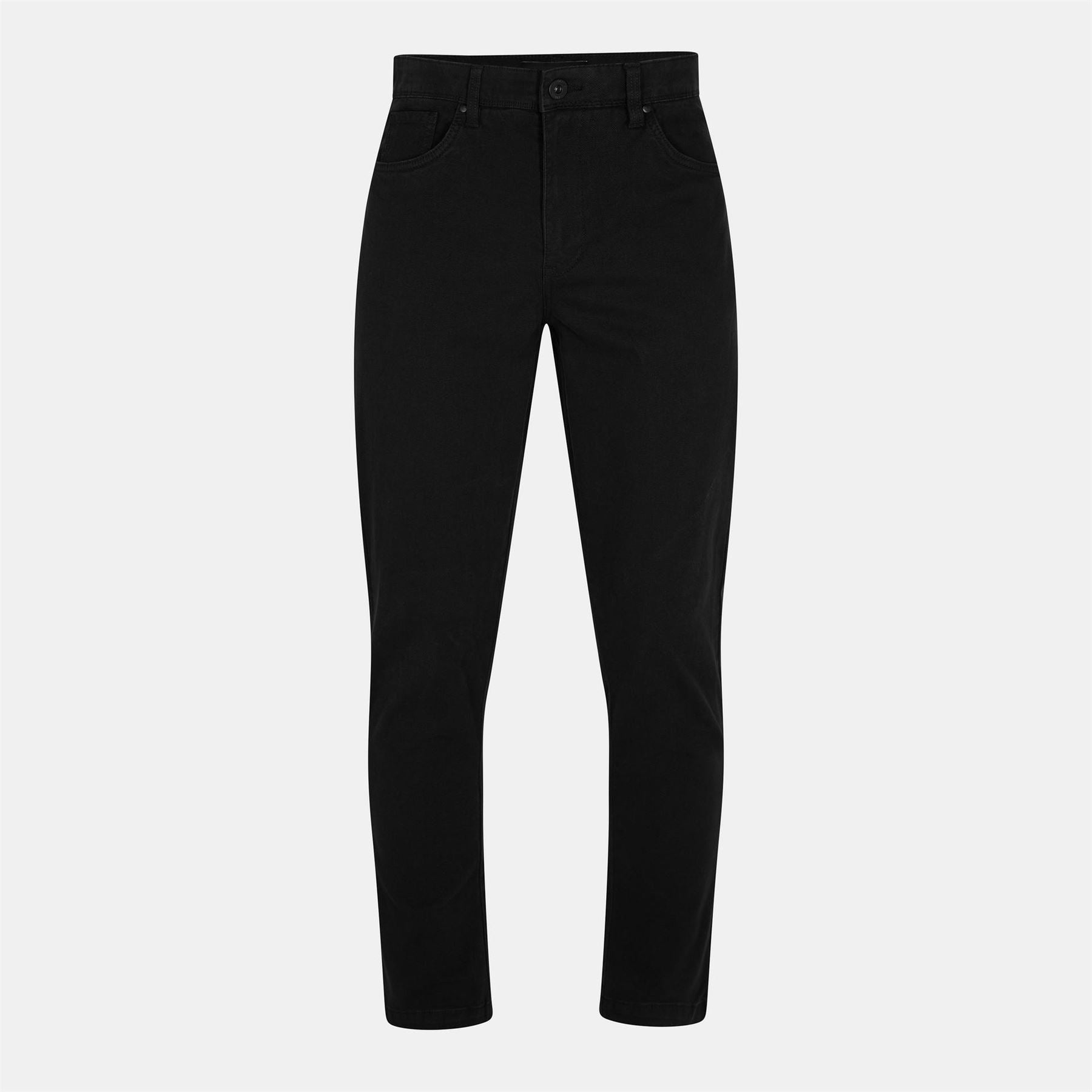 Threadbare Wyesdale Solid Patterned Straight Five Pocket Chinos