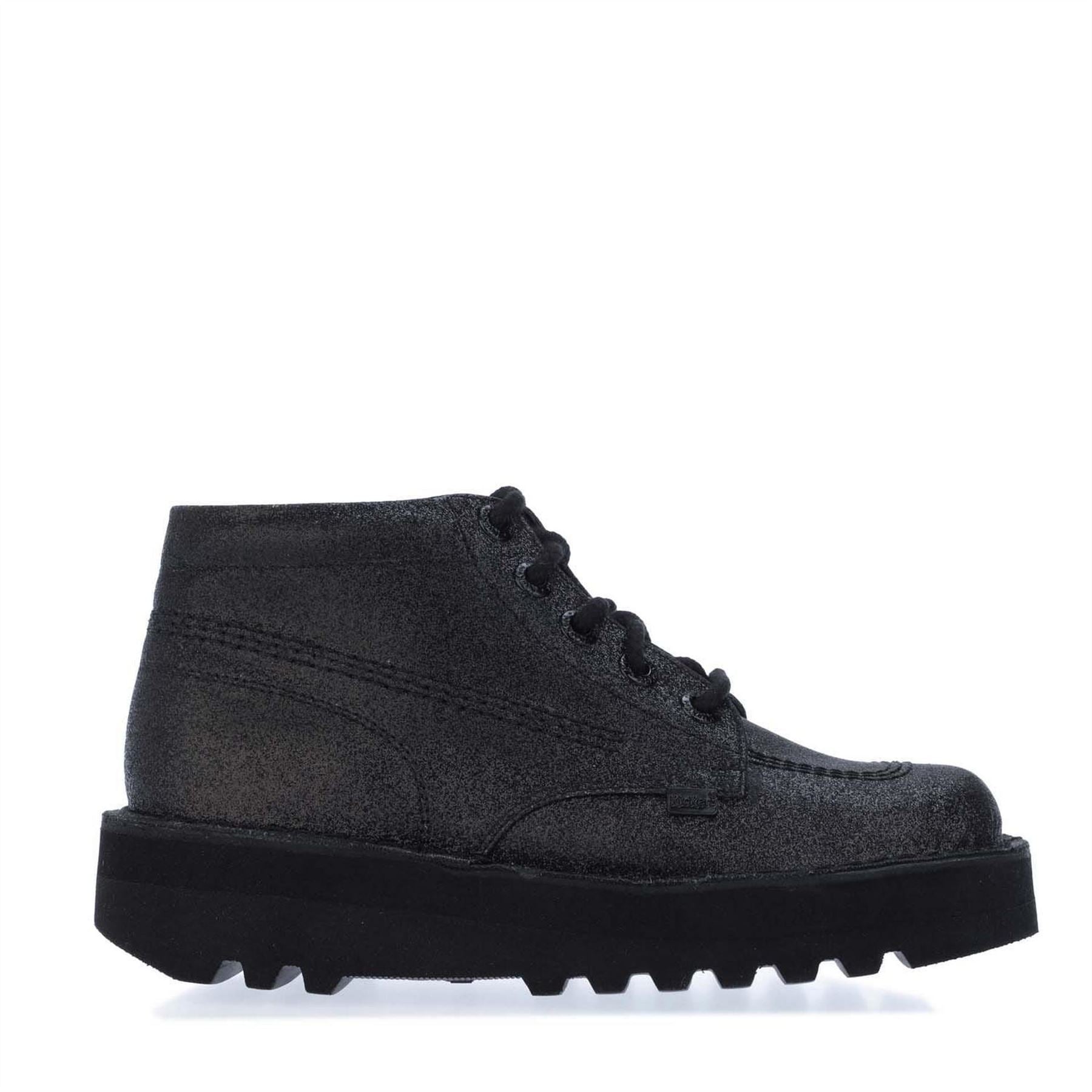 Kickers Hi Stack Glitter Boots